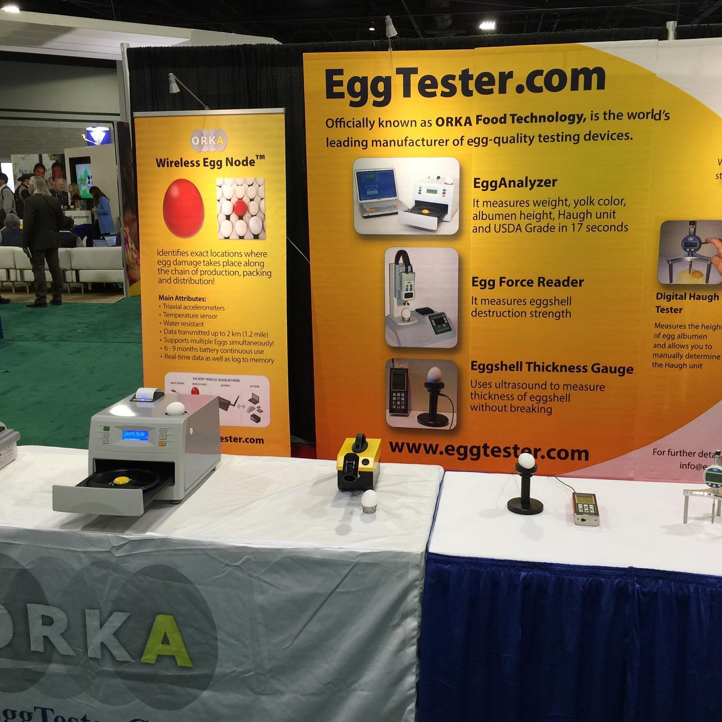 IPPE2020 at Atlanta, GA. Thank you for visiting our booth! #ippe2020 #orkafoodtechnology #haughunit #haugh #yolkcolorfan #dsmcolorfan #wirelessegg #electronicegg #eggtester