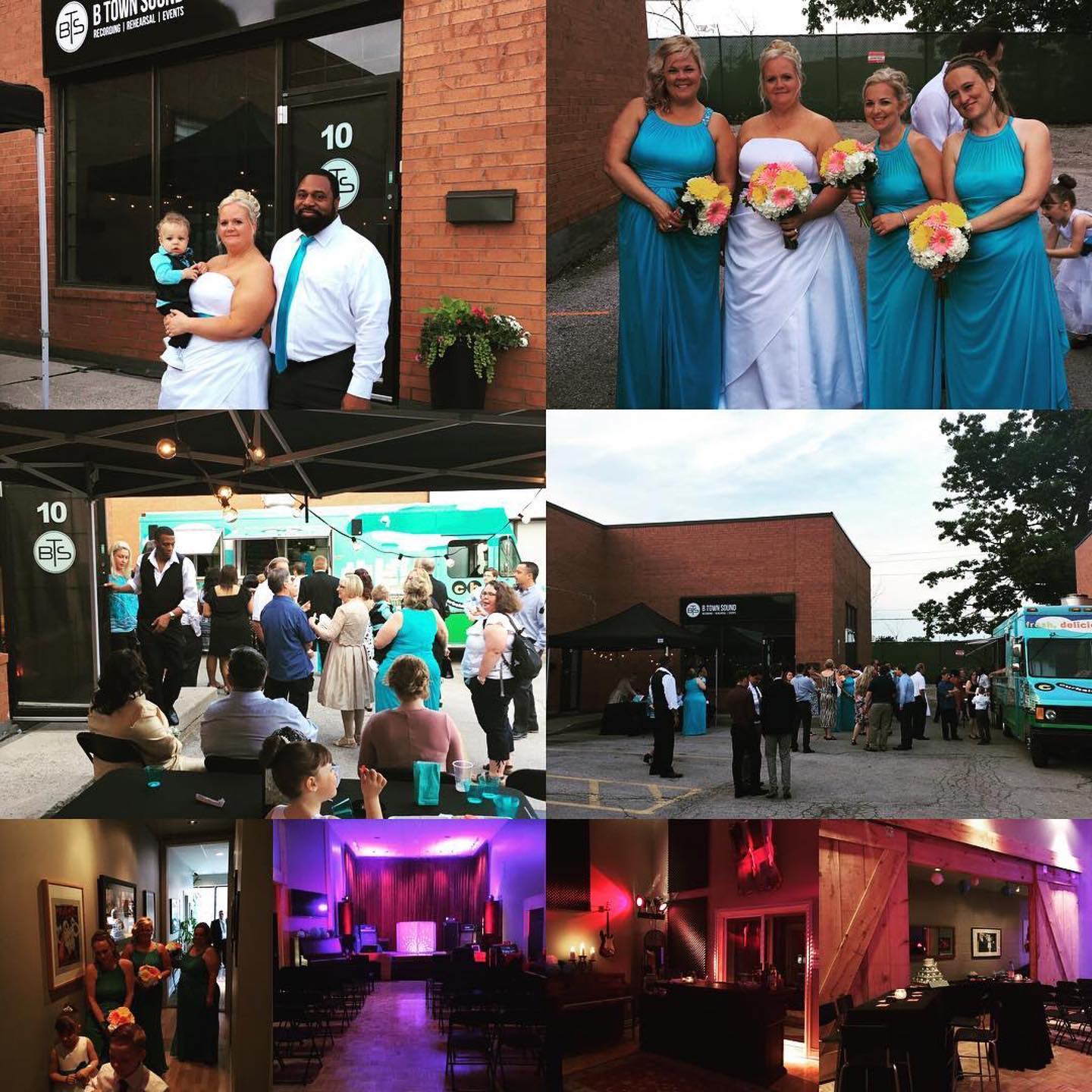 Here is the awesomeness of this Ceremony and Reception. We expanded outside by adding a tent and food truck. Thank you Julie and Anthony for celebrating your wedding with us! #burlingtonontario #studiowedding #wedding #burlingtonvenue #weddingvenue #oakvillevenue #eventvenue #torontovenue #cocktailparty #weddingdress #bridesmaids #foodtruck