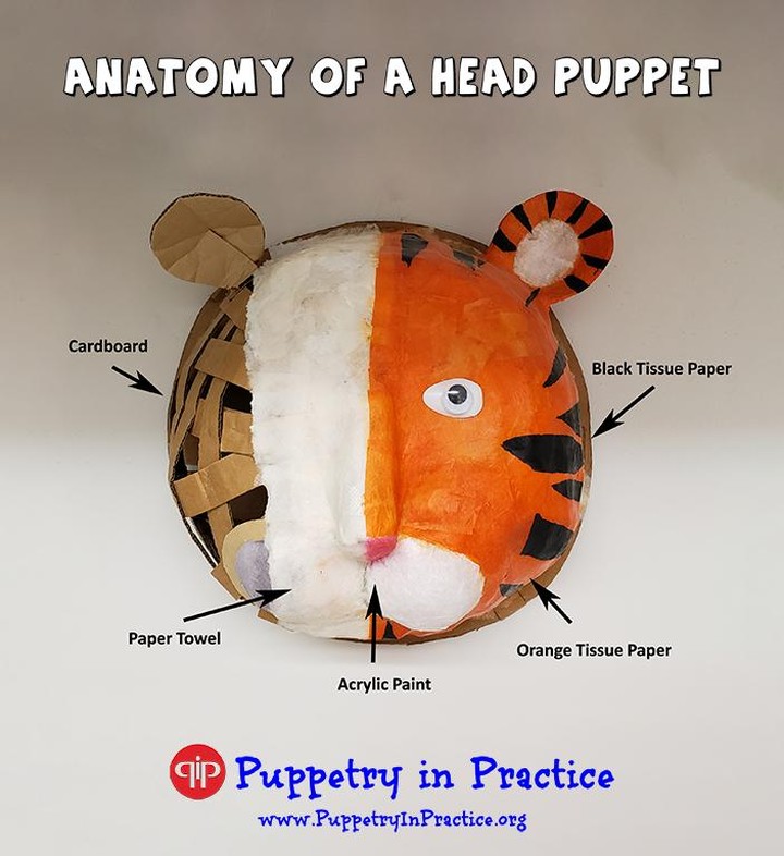 Building a puppet is no easy task, but the results are rewarding! One of our popular puppets at Puppetry in Practice is the Head Puppet.
#puppetryinpractice #puppetry #headpuppets #puppetshows
To learn more about our programs, visit www.PuppetryInPractice.org