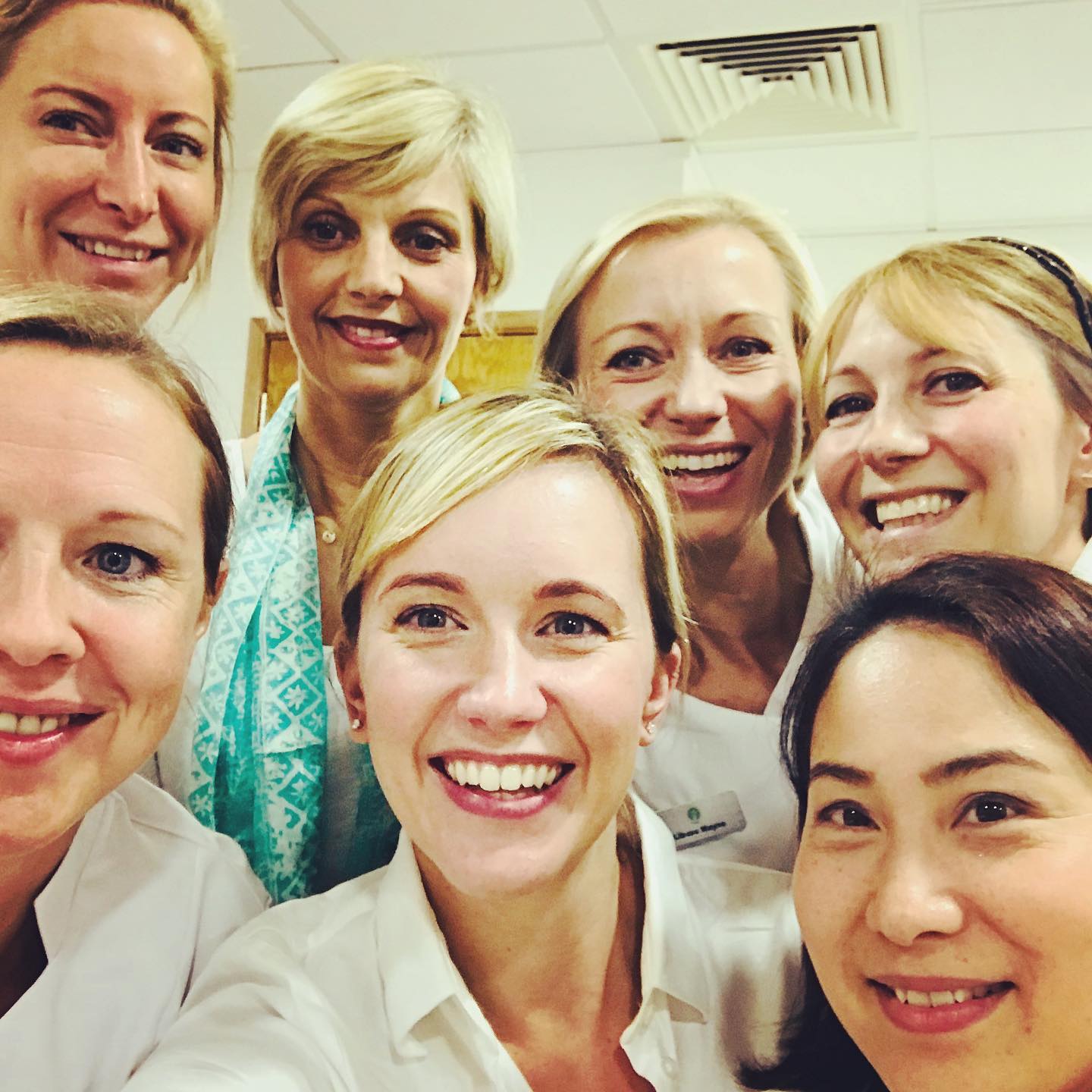 My Acupuncture support network! Miss you ladies! #lockdown2020