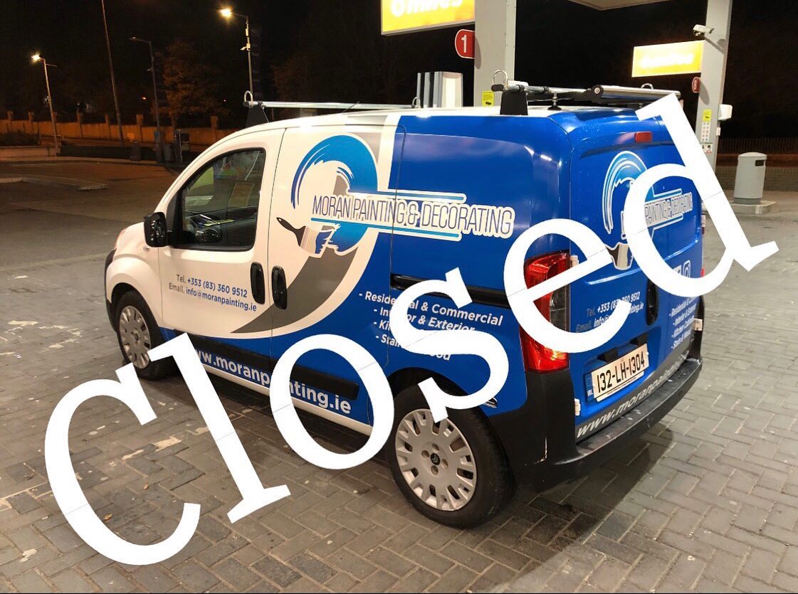 Due to recent developments in the current situation we will be stopping all works until further notice. Stay safe. Stay home #moranpaintinganddecorating