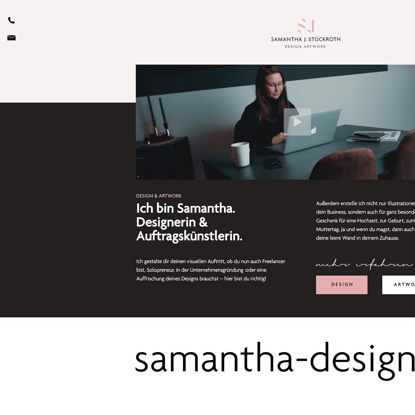 W E B S I T E L A U N C H #design #artwork .
SWIPE LEFT!
.
meine neue Website ist seit gestern online. Ihr könnt direkt auf den Link in der Bio meines Profils klicken. .
Habt ein schönes Wochenende ☀️