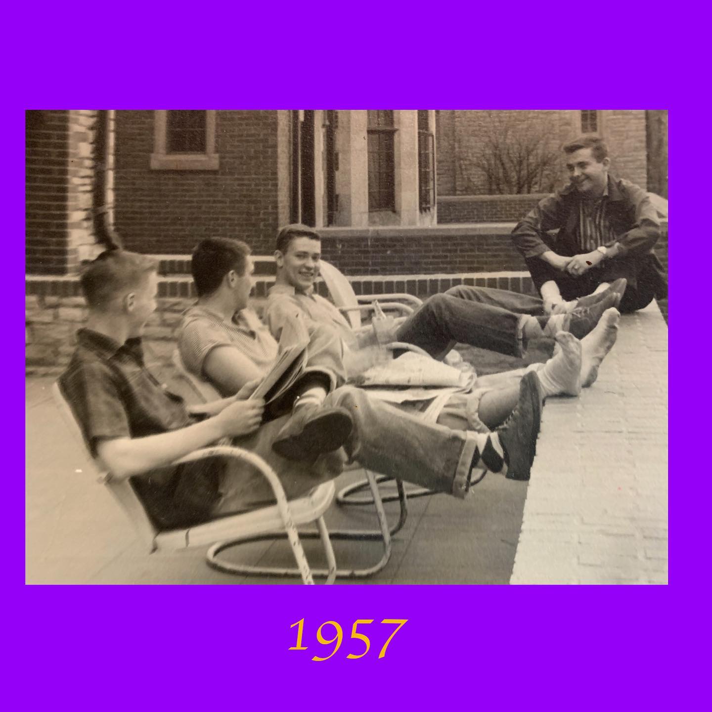 We took a deep look into our record books for throwback Thursday today. The lions may be different, but not too much has changed! #porchingit