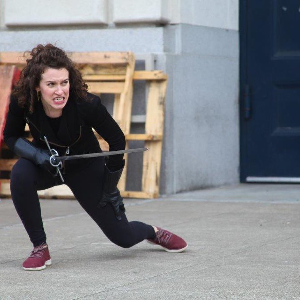 It’s wild to think back to my last “performance” at @sfopera before the pandemic upheaval, when the Adlers got a crash course in single rapier combat from the formidable @duelingartsdave. It’s been very hard for me to put into words what I’ve been feeling recently, as I’m quite positive I’ve covered the whole emotional scale (sometimes in one day!). Even though I knew it was coming, my heart is still aching from the cancellation announcement of the summer season at SFO. I have never been prouder to be a part of such an incredible family, and I am in constant awe of the leadership and the support that flows freely between all company members. I yearn for the day when we will all be able to gather together in that magnificent building and share art with the world once again. Until then, I am incredibly heartened to see all of the art being shared virtually by colleagues and friends around the world! My thoughts are with all those affected by this pandemic. If anyone ever needs to talk, please don’t hesitate to reach out. And if I learned anything from this combat class, it’s that we are all capable of more than we think; we are stronger than we ever imagined! Love to you all ❤️❤️❤️ 📸: Allison Griner and @matthew_shilvock