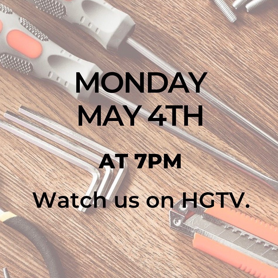 Such a great opportunity. Watch on the new series on HGTV Celebrity IOU! We had the opportunity to work on the episode that airs on Monday May 4th.