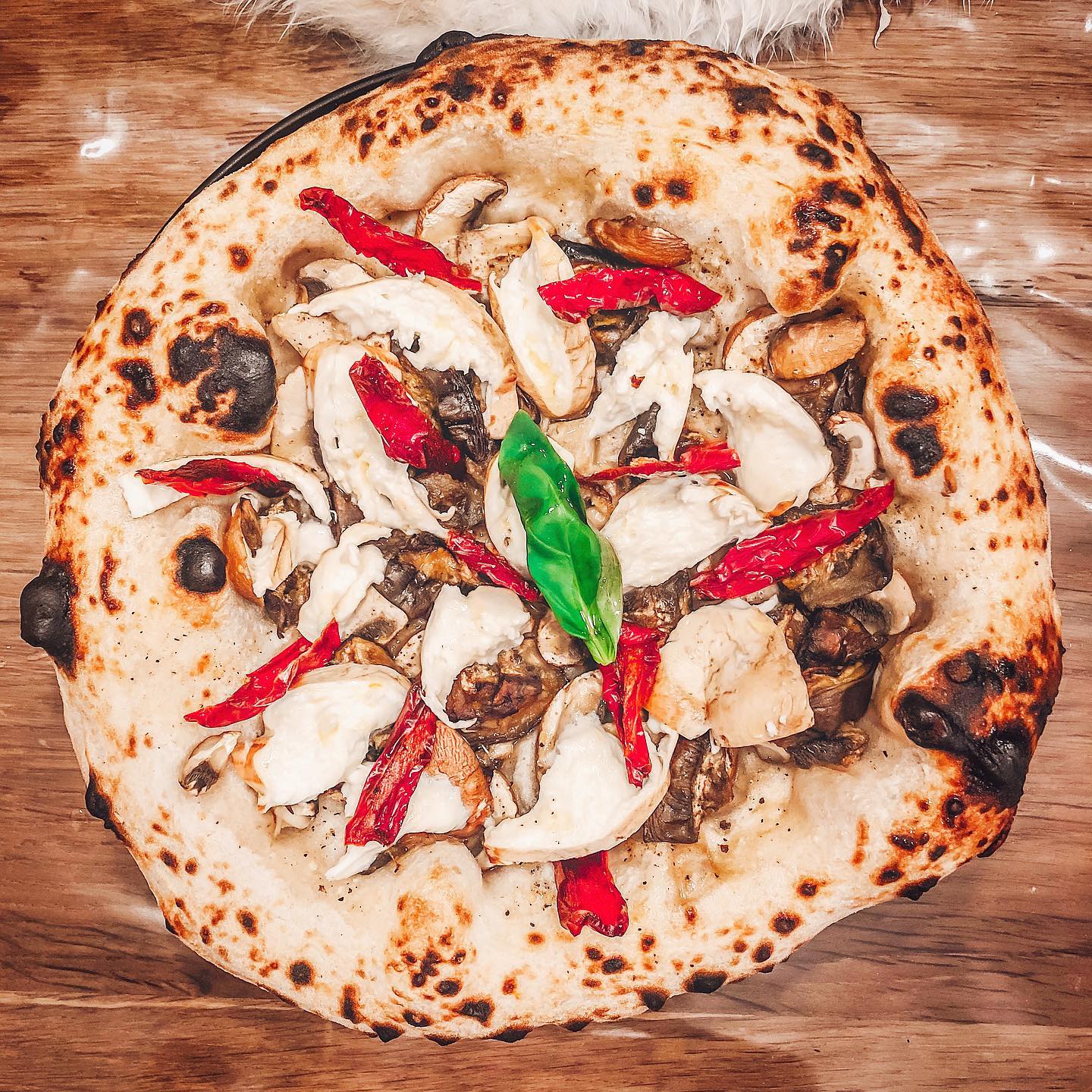 Pepper season is here 🌶
That’s the perfect reason to make Neapolitan style pizza.
So much flavor, fluffiness and deliciousness. About the toppings, I decided to dry the peppers (8h in the oven at 100C) and combine them with the smoked buffalo mozzarella by @higourmetto, mushrooms from @auchan_lu and the best olives I found in #Luxembourg: the olive taggiasche 😍
I wanted to take a video about the #cornicione fluffiness but the pizza was gone after 2min 😂
