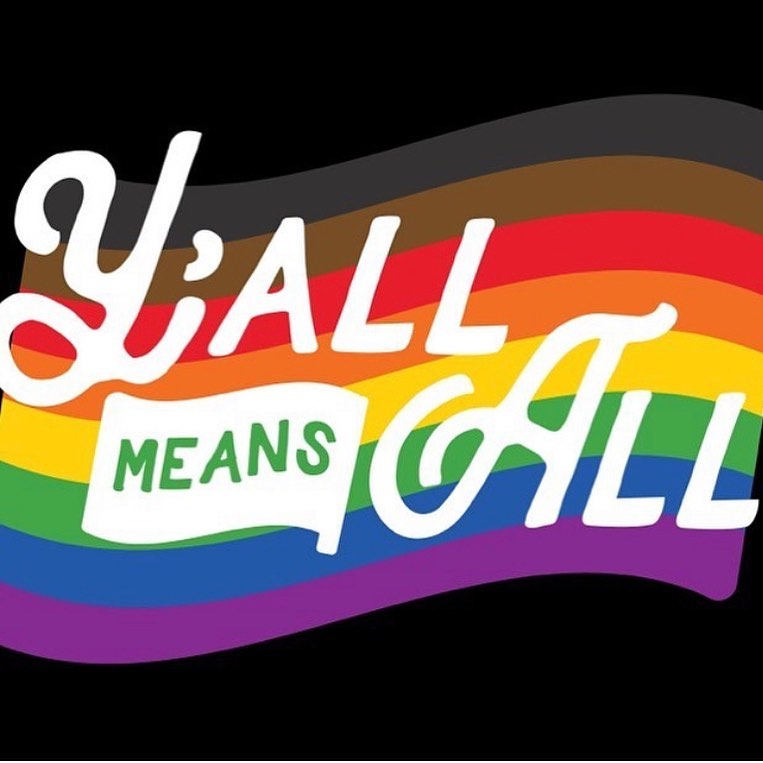 “Y’ALL” is a favorite word of mine, even when it’s occasionally met with curiosity, cringes and giggles.
Despite leaving the Texan accent behind in hopes to better communicate through a new language in a new country after college, I kept using “y’all”.
I’ve always liked how “y’all” still represented everyone: well beyond ‘guys’, girls, kids, older people...
It represents people of different beliefs, people with different bodies and abilities, people born in different countries, people who choose various ways to live, love, communicate, worship and be...people who celebrate life and living - with food, singing, dancing, ceremony, ritual, silence, art and prayer...
ALL PEOPLE...’All y’all!’
💗🤍💙🤎🖤❤️🧡💛💚💙
#pride #yallmeansall
Thanks for the images from @splcenter!