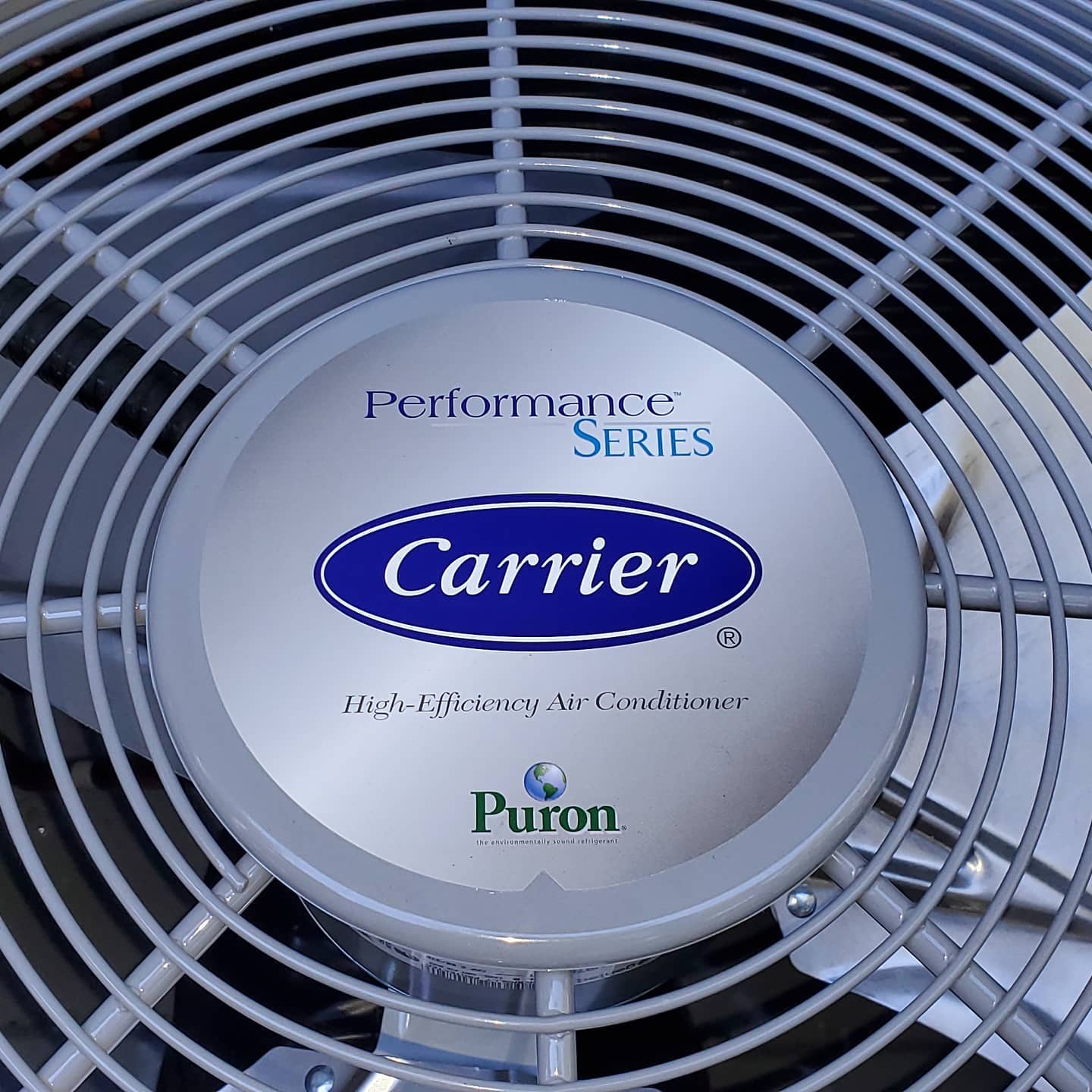 Customer lived with a system that never cooled properly, now with her new Carrier unit she has a supper efficient system and comfort like never before. Thanks #carrier .