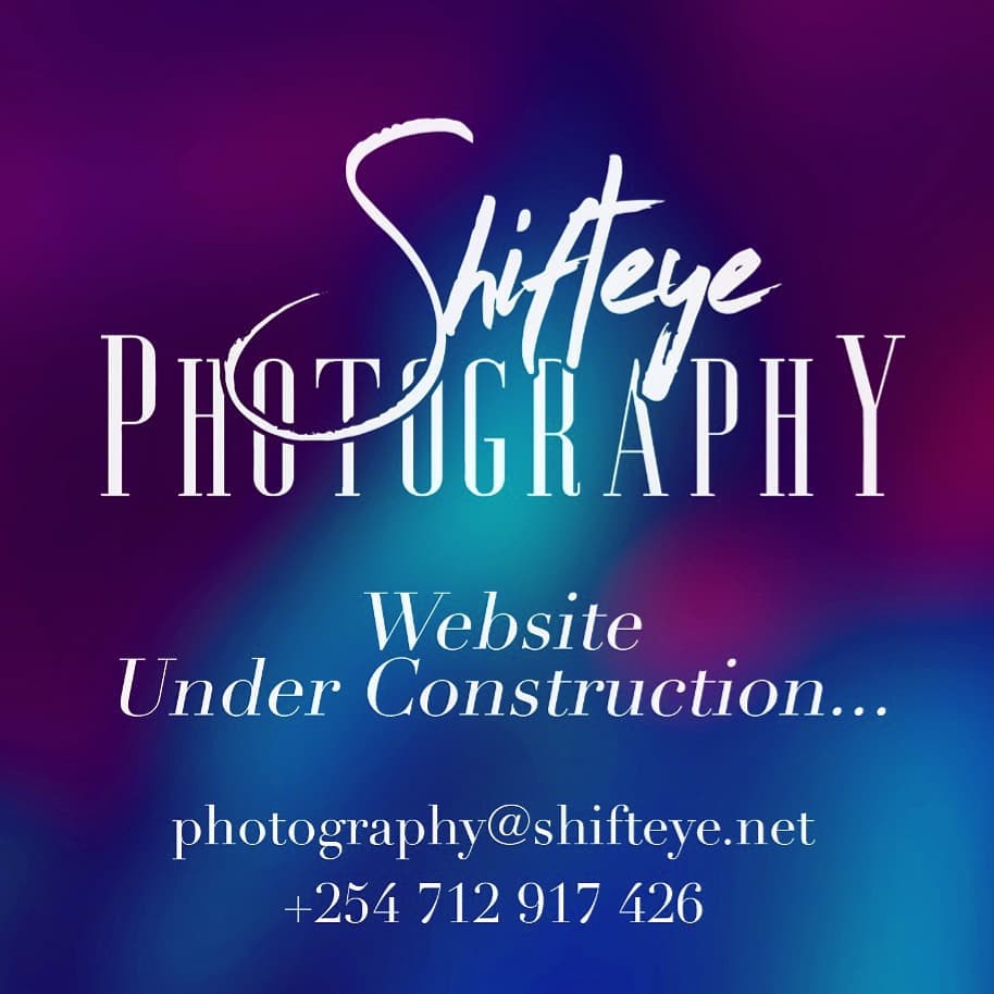 The #ShifteyePhotography Website is currently undergoing an exciting transformation. We should be back very soon. Thank you for your patience. #ShifteyeStudios
You can still reach us via Direct Message, Email: photography@shifteye.net and via WhatsApp or Telephone on +254 712 917 426.
https://www.photography.shifteye.net/