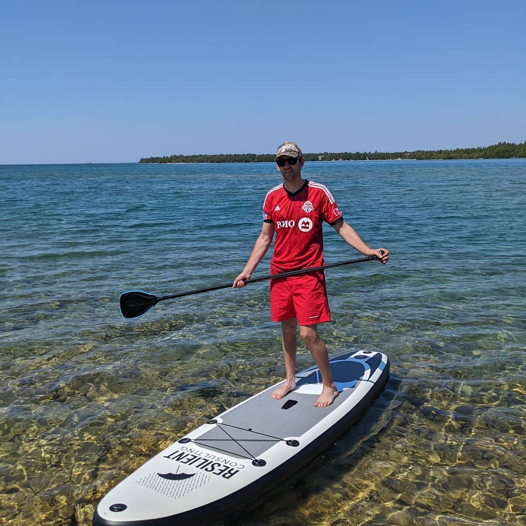 Just in time for summer - @resilientccorp SUP's. Great work and modelling by @nespolo88