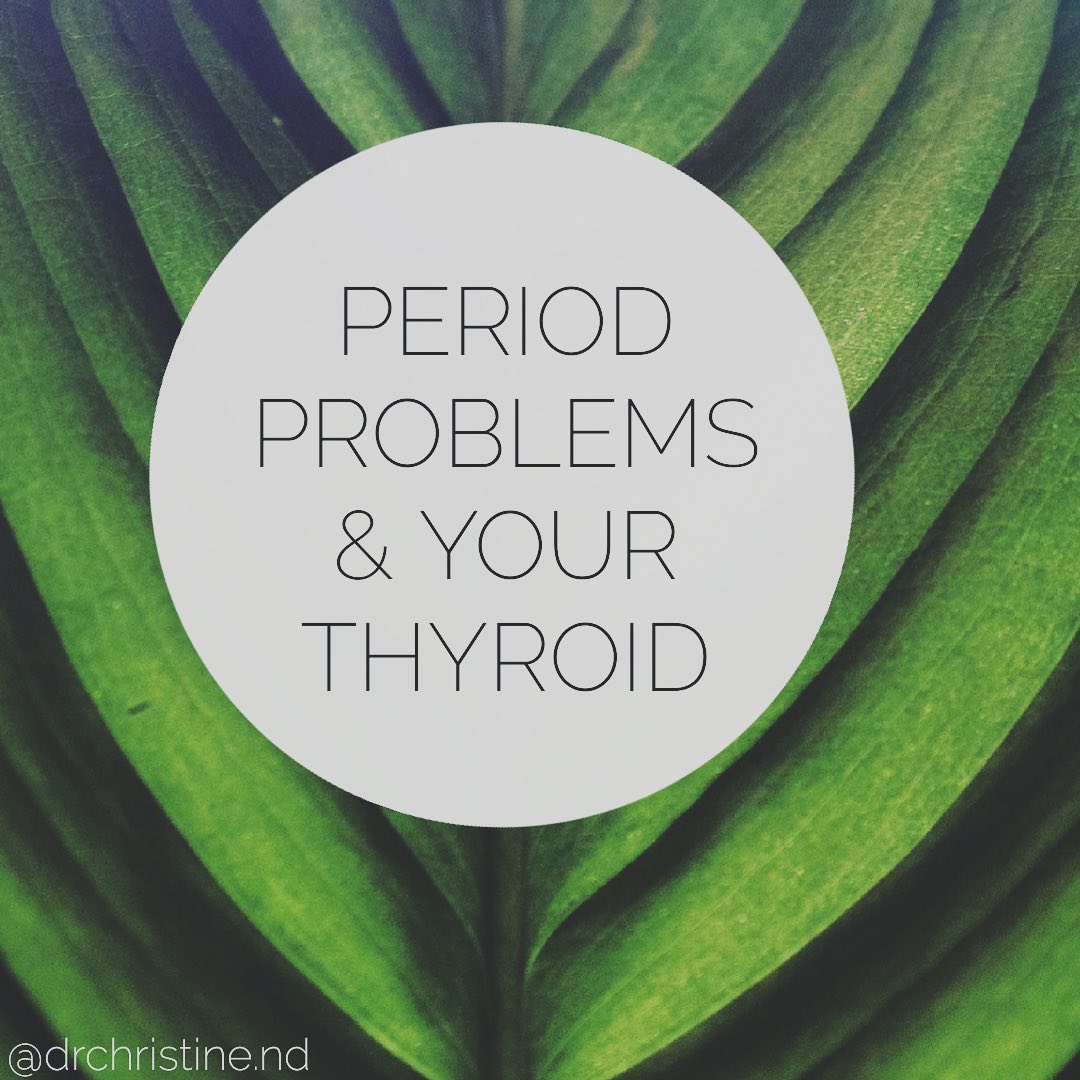 Heavy periods? Irregular cycles? 🧐
It’s so important to NOT assume or accept that these things are just “your normal”❗️
Sometimes our female hormones are to blame, but a lot of other things can mess with our periods!
The thyroid is one of them. Your thyroid gland sits in you neck and is a mediator of metabolism ⚡️
An underactive, or “hypo”thyroid can be a cause of heavier periods and irregular cycles. As well as fatigue, difficulty losing weight, constipation, and thinning hair 😒
(Thyroid conditions are also much more common in women than men!)
Your monthly cycle can give you so much insight into your overall health! It should come and go pretty smoothly. If something’s changed, doesn’t seem right, or your period is disrupting your life – time to investigate! 🔎