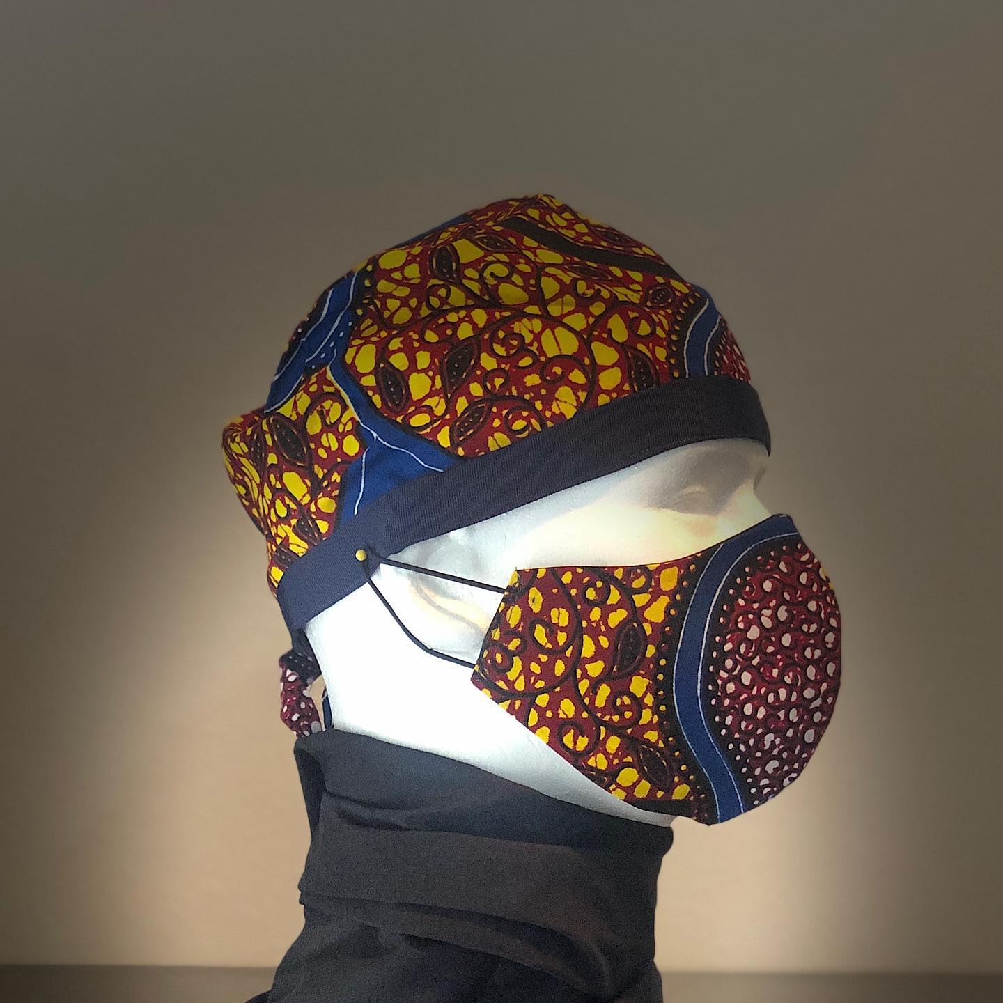 Shuku masks and scrub caps ... DM me to place your order .