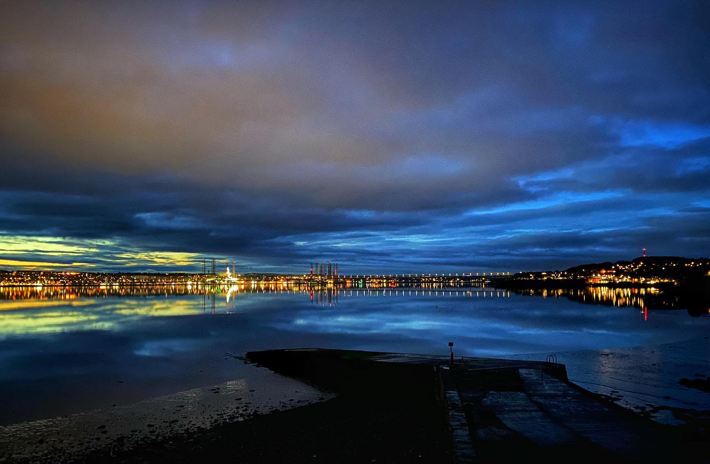 Beautiful calm evening