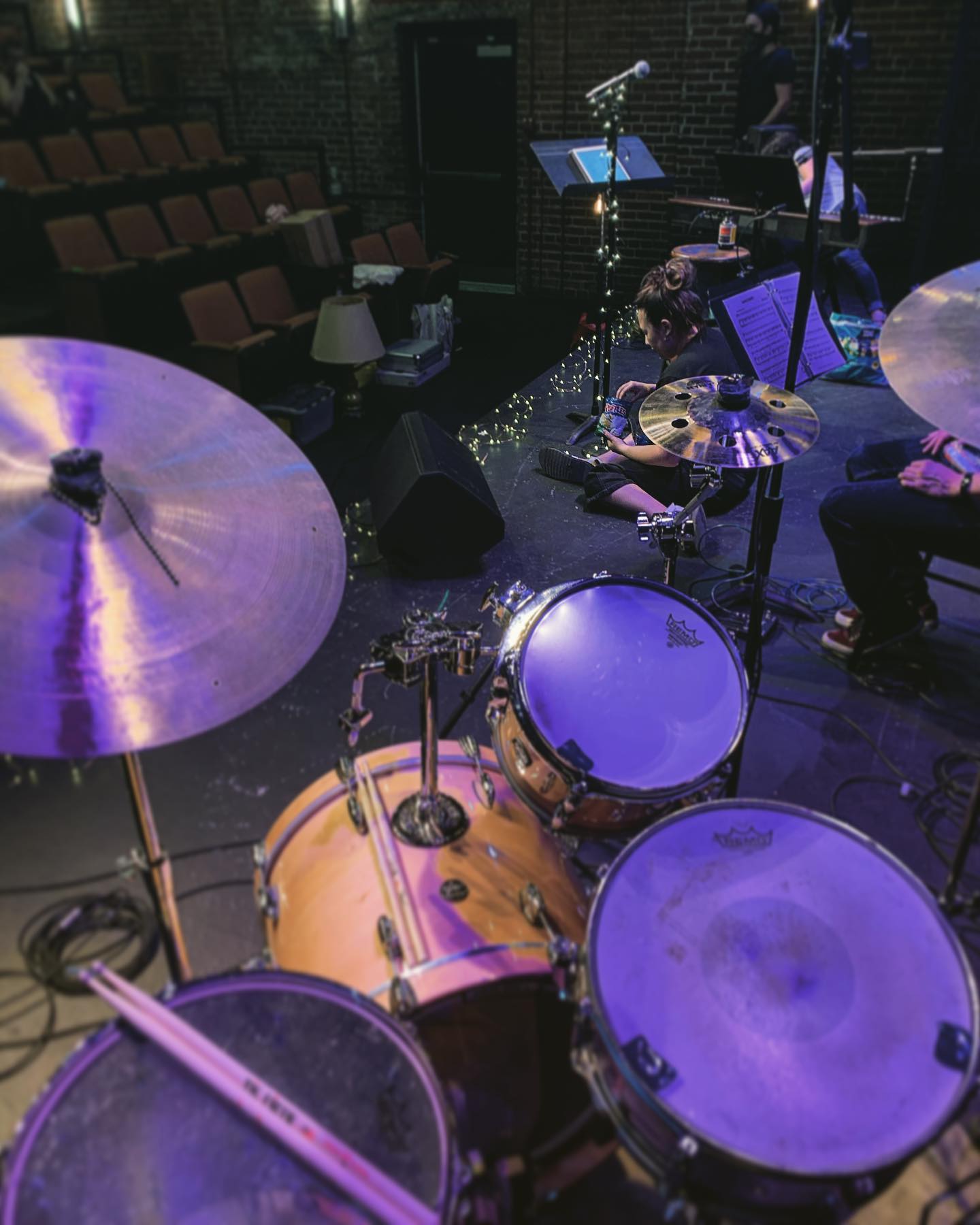 first real gig in months!!! @keegan_theatre w/ @cwereley @marikanne, and @jo.jo.jonas