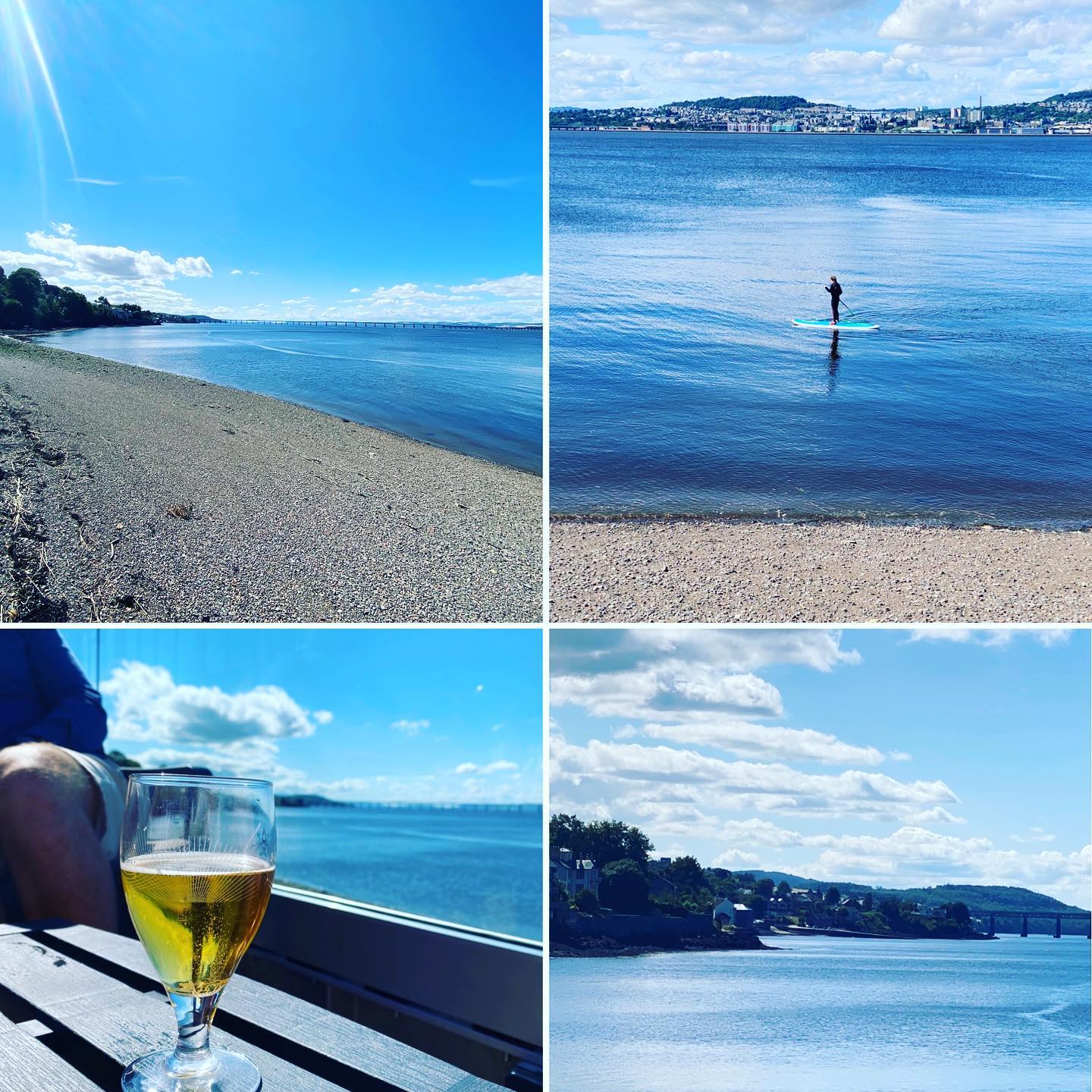 What a day! Having an afternoon drink at our local @boat_brae