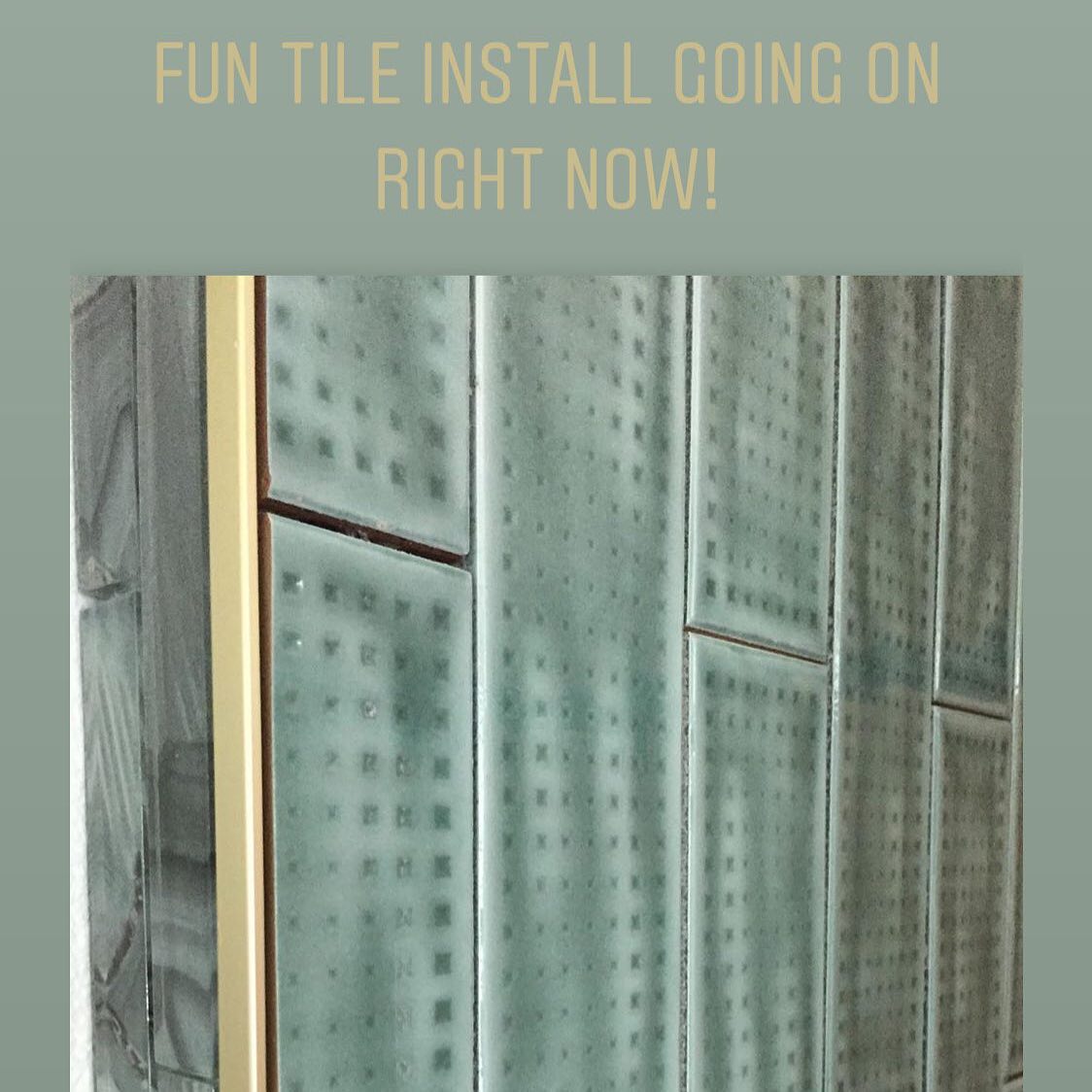 Lovely tile install today! The clients made such unique bold selections.
#interiordesign #design #interior #homedecor #architecture #home #interiors #decor #homedesign #interiordesigner #art #decoration #luxury #designer #interiorstyling #interiordecor #inspiration #homesweethome #handmade #interiordecorating #style #instagood #customdesign #custombuild
@sollunabuilders photo credit: @arianazaia