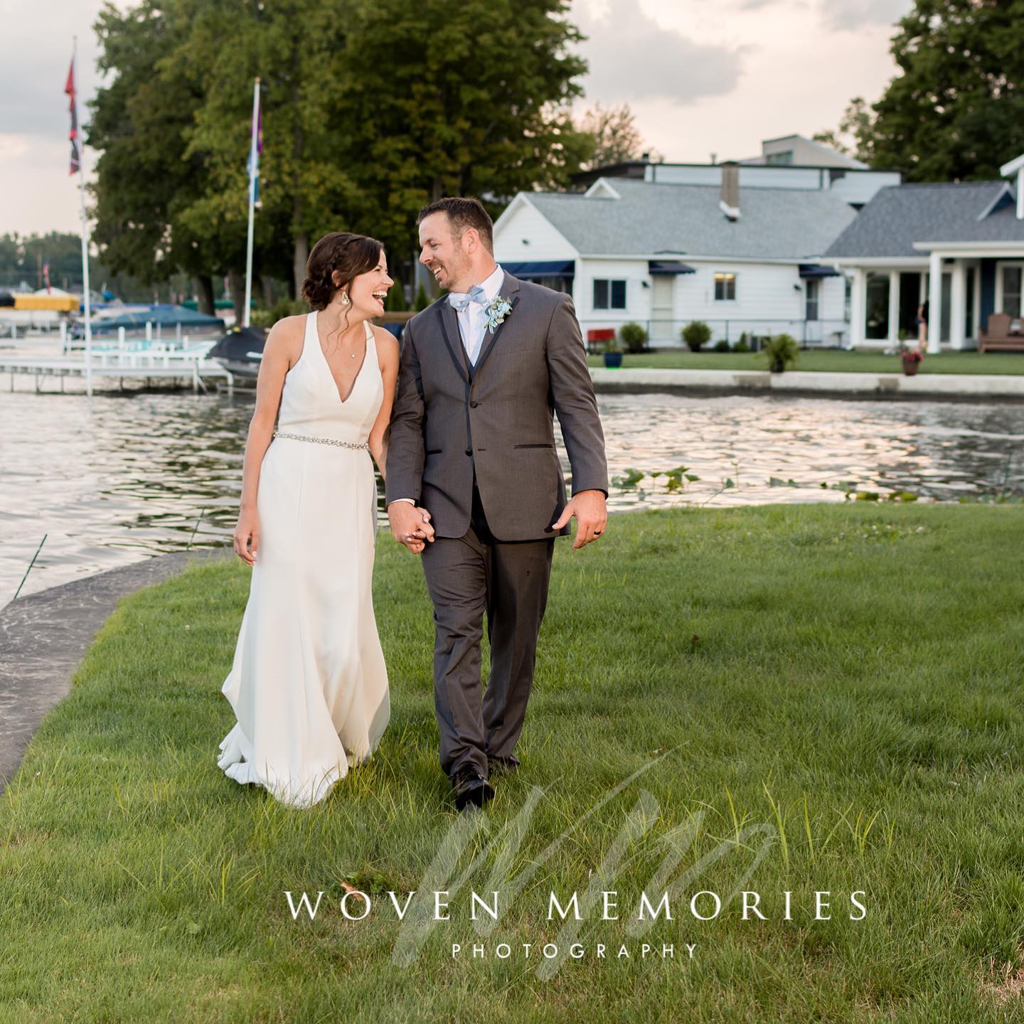 Saturday's wedding next to the lake was absolutely perfect! Best wishes Abigail & Tommy, thank you for allowing us to capture your day! #indianaweddingphotographer