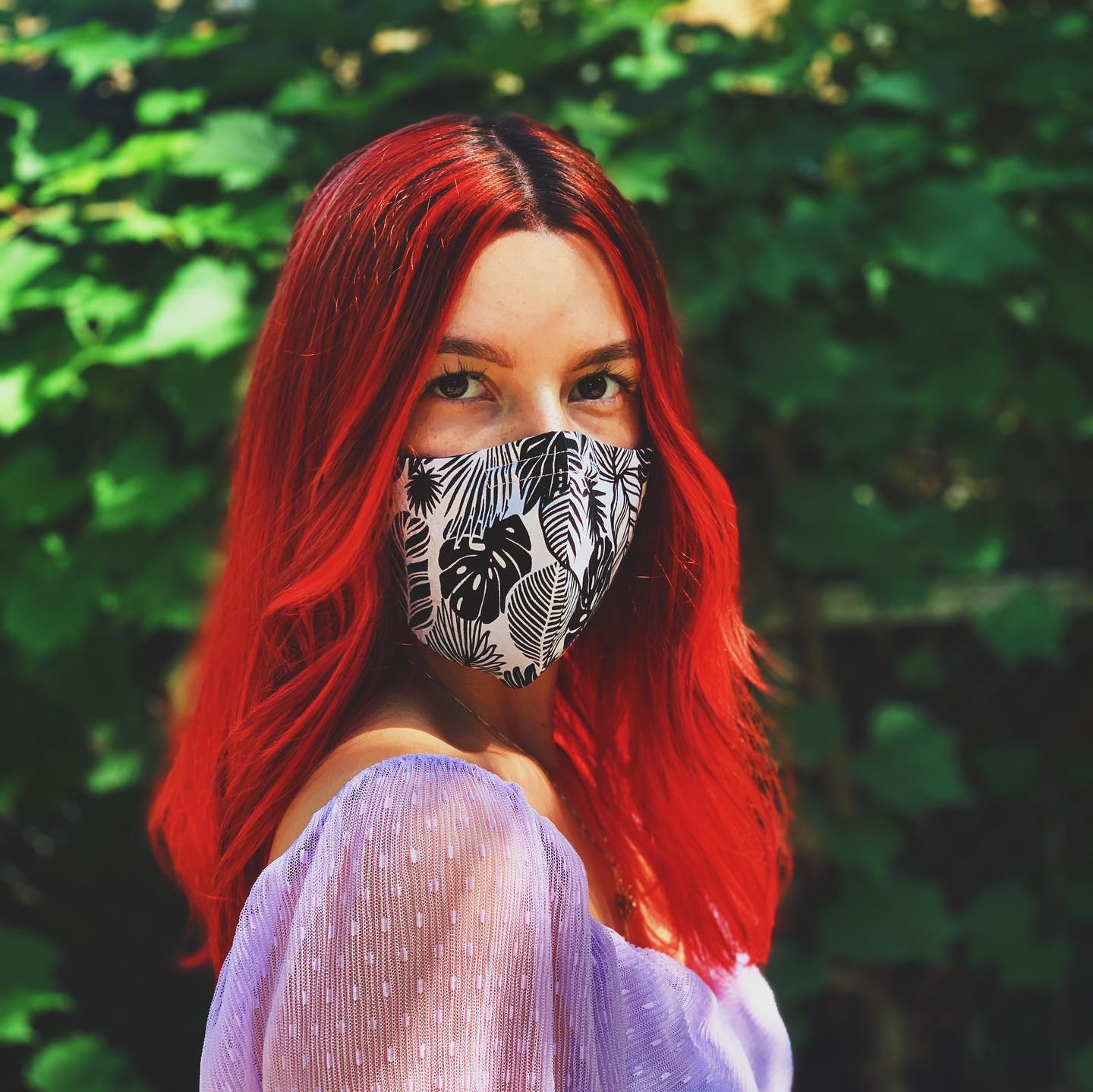 What an amazing day playing with oranges and pinks! We made this beautiful blood orange color with #avedavibrants tangerine and raspberry. She left serving face that’s for sure! Thanks for coming in! @_juverstrate_ is a GR based influencer focusing on mental health and positive self image. She is an advocate for so many! Go check her out!