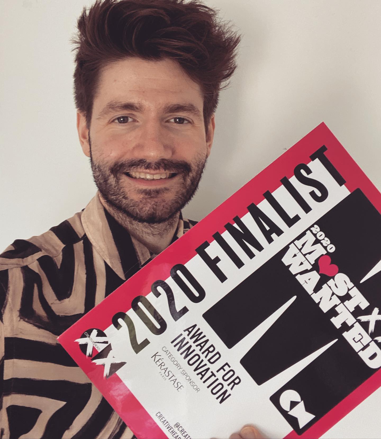 We cannot wait for the @creativeheadmag #MostWanted2020 awards. Good luck to all of the other finalists 🥳