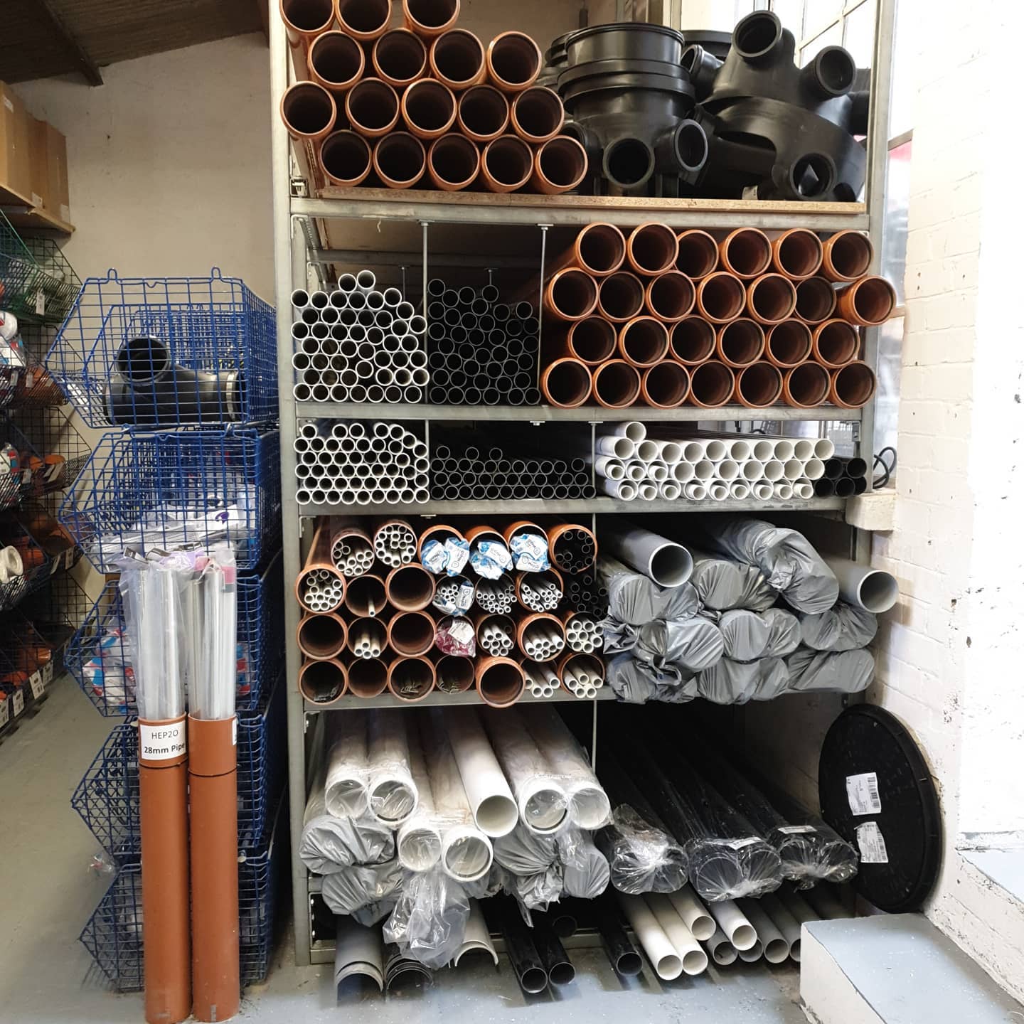 Large Soil & waste pipe stocks! #soilpipe #plumbing