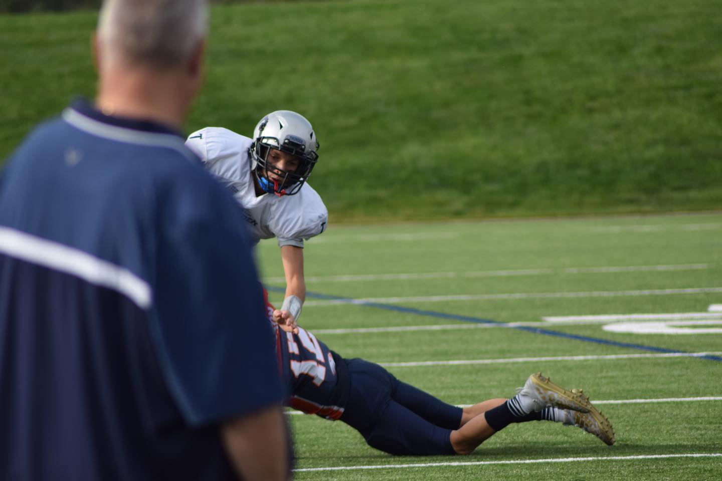 If Monday was a football picture.