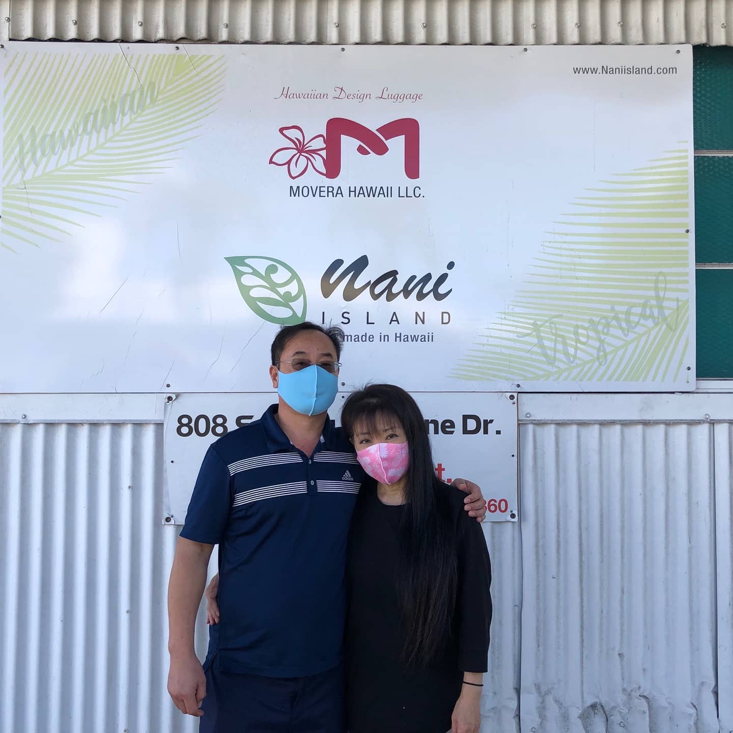 Aloha, wanted to put a face out there!
Meet Jamie and Tony, the roots of the company
Working endlessly and tirelessly since this pandemic to get your face mask out to you
#madeinhawaii #facemask #moverahawaii #naniisland #maskup # aloha