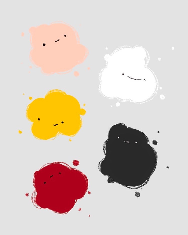 Uish lo que se viene.... os imagináis a qué pertenece esta paleta de color??
...
..
.
#paletadecolor #gama #pantone #dentrodellapicero #dentrodellapiz #nubes #lapiz #lapicero #ilustracion #ilustradores #juanmamartin #limboartist #naiaraarrieta #procreate #dibujos #mancha #manchas #pompas #burbujas #bubbles #fun #divertido #color