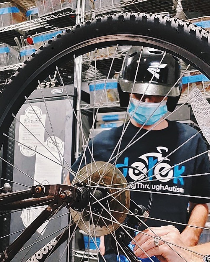 DID YOU KNOW:
German Inventor Karl von Drais is credited with developing the first bicycle. His machine hit the road in 1817. The bicycle had no pedals, and its frame was a wooden beam. The device had two wooden wheels with iron rims and leather-covered tires. Can you IMAGINE riding a bike like that today??
VERY happy that our wheels look like THIS these days!