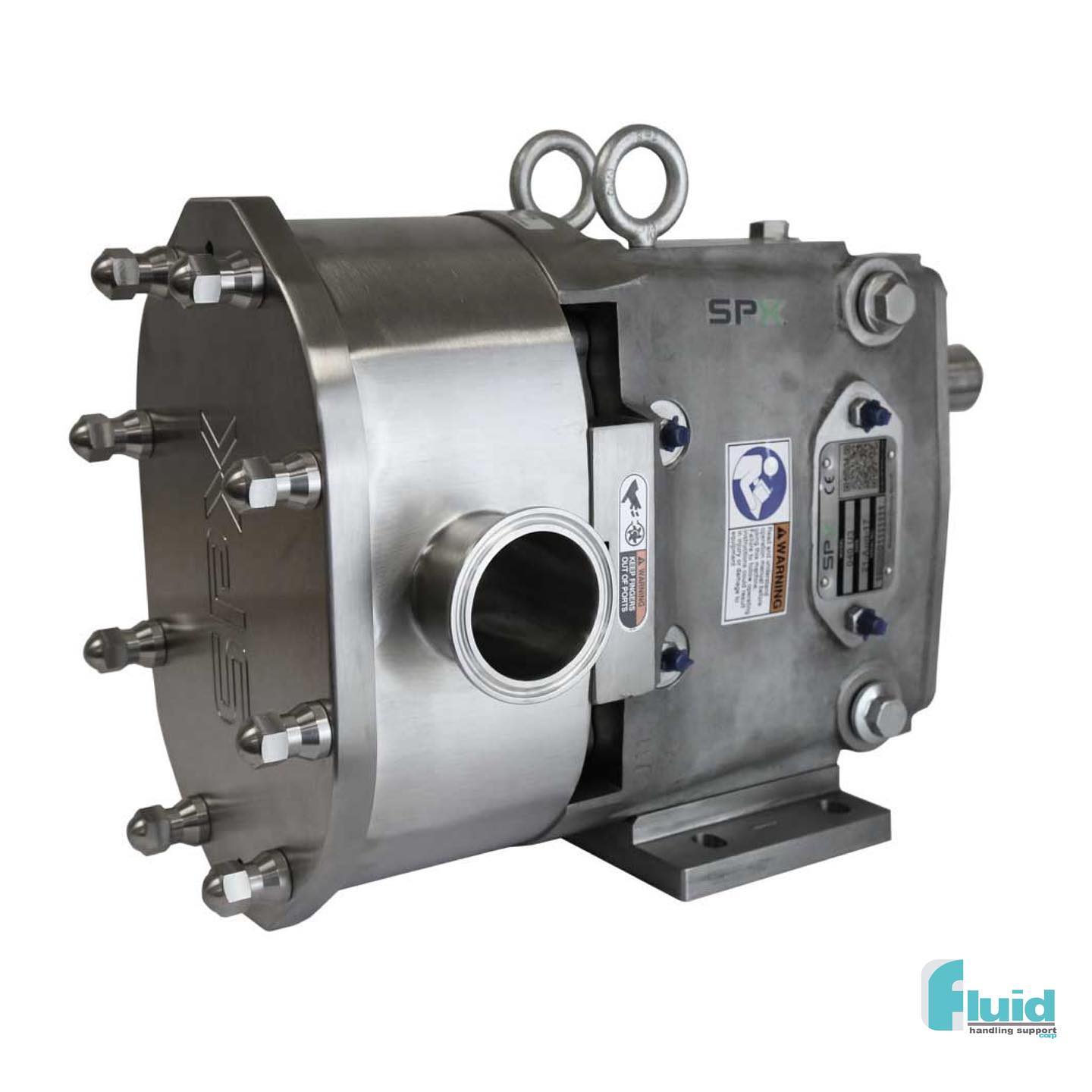 Universal III Pump 🏭 High Resistance... This pump is ideal for use in bakery and deboned meat applications to facilitate inlet product flow #spxflowtechnology #pumps #fluidhandling #usa #dominicanrepublic #panama #caribbeanislands #industrialpump