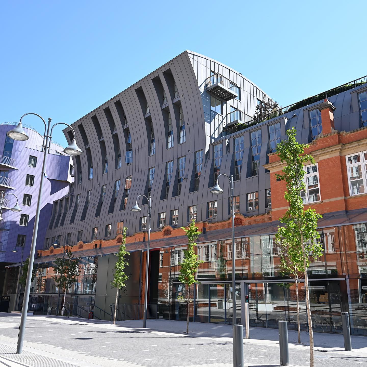 All Metal Roofing are proud to be finalists for both the FTMRC Ian Harvey Architectural Award & Hard Metals Cladding Award.
These are the first award entries for AMR as we continue to actively involve ourselves with the federation and promote the industry as a whole.
Architecture Project Islington Square
Cladding Project: RAM Quarter