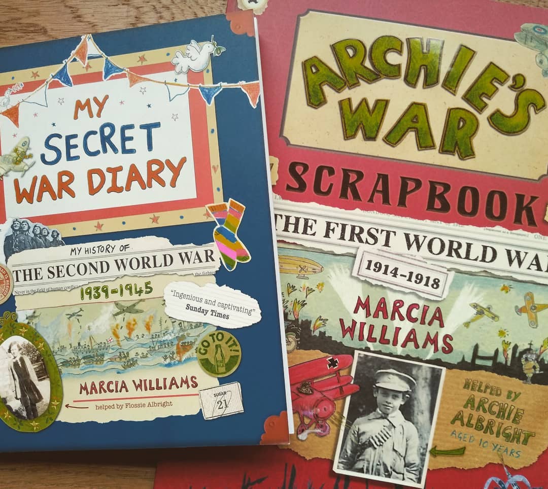 These two books are Marcia Williams at her very best - a brilliant way to help our children learn about the wars we remember today.