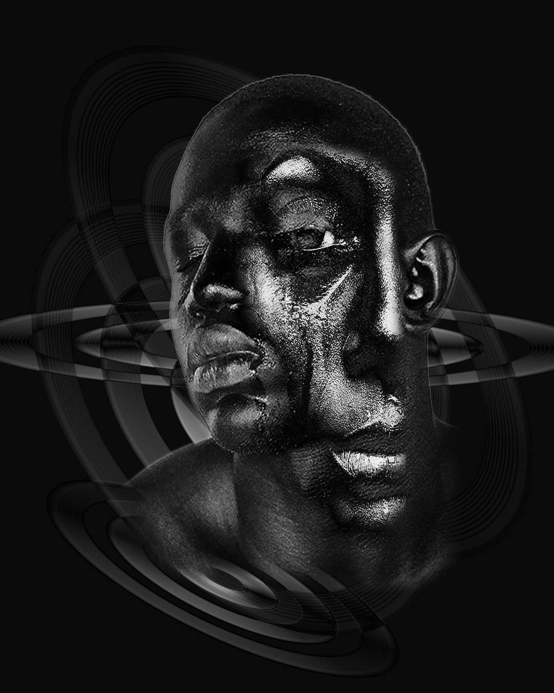 #still image 2 from the #video I Keep Reaching Out For Love- I Nomoor, #ebonymodel #blackness #abstractartist #surrealist #peoplephotography #illustrationgram #blackandwhitephoto #digitalcollageartwork #artwork🎨 #graphicartwork #adinkrasymbols #artistoninstagramm #photoshopedit #adobeillustrators #motiongraphic #animationvideo #collageoftheday #vectorart #creativesoninstagram #creativeartwork