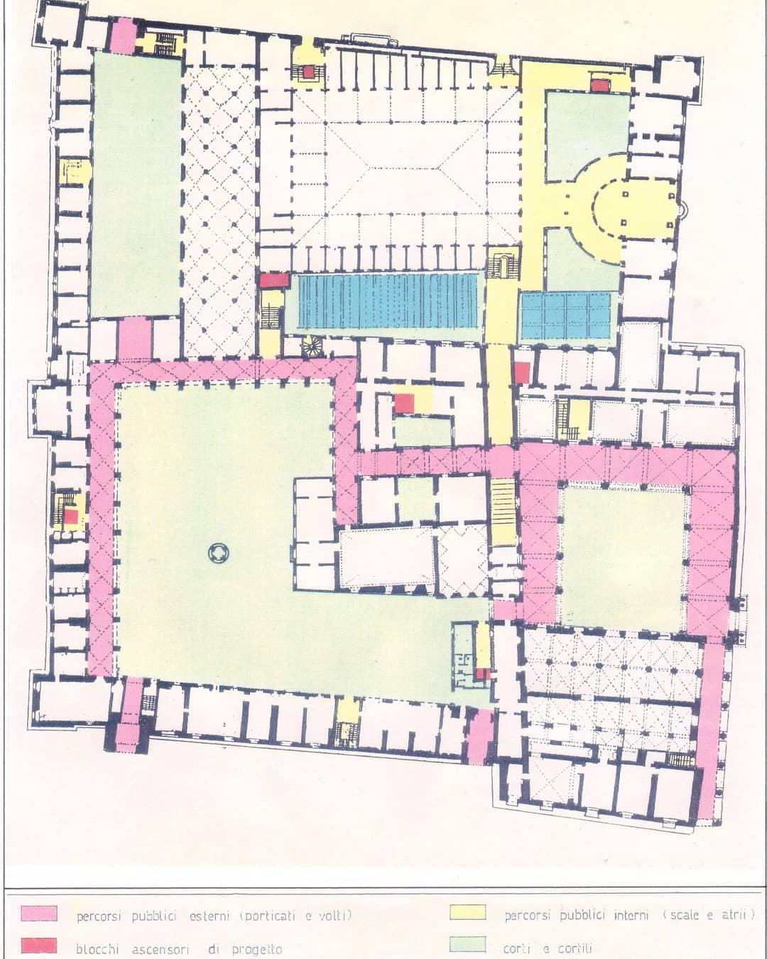 Studio funzionale di Palazzo d'Accursio, legato al progetto che i professionisti di ASP.ILT hanno redatto, insieme al Prof. Arch. Giampiero Cuppini, nel 1988 per la sistemazione di Piazza Maggiore, Piazza Nettuno e Sala Borsa.
Il Palazzo, il più importante tra i palazzi bolognesi, sede del Comune di Bologna, ha una storia millenaria. Esso sorse su un antico quartiere di Bologna, ove si trovavano le case degli Accursio, di cui oggi rimane la Torre degli Accursio, a cui è stato aggiunto in seguito l'orologio. Nel Quattrocento assunse la forma di fortezza, con la costruzione dei muraglioni e delle torri. Una parte di queste mura, l'ala Ovest, sorge sui resti delle antiche mura romane in selenite.
Nel luogo ove oggi si trova la Sala Borsa, espressione di architettura ottocentesca, si trovava l'antico giardino con quattro grandi fontane progettate dal Terribilia, di cui rimangono i resti sotto la Sala. Questo era il giardino di riposo del Cardinale Legato di Bologna, ovvero il Cardinale a cui era affidato il governo della città durante la dominazione pontificia.
Gli affacci su Piazza Maggiore sono stati restaurati in stile tra Ottocento e Novecento, dai grandi maestri del restauro bolognese.
.
.
Disegno di ASP.ILT
.
#bologna #bolognawelcome #igbologna #igersbologna #igitaly #igersitalia #volgobologna #vivobologna #italia #viaggionellabellezza #arte #architettura #emiliaromanga #vivobologna #vivoemiliaromagna #igersemiliaromagna #architetturaitaliana #italy #piazzamaggiore #nettuno #piazzanettuno #palazzodaccursio #comunedibologna