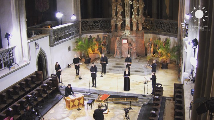 Some impressions of the GLOBAL PRAYER FOR THE PEOPLE last weekend in #augsburgerdom
#globalprayer #music #palestrina #bistumaugsburg #auxantiqua #cathedral #motets #missafrateregoenimaccepi #earlymusic #earlymusicensemble #vocalensemble #acapella #augsburgerdom #bistumaugsburg #augsburg #24hours #vocalpolyphony