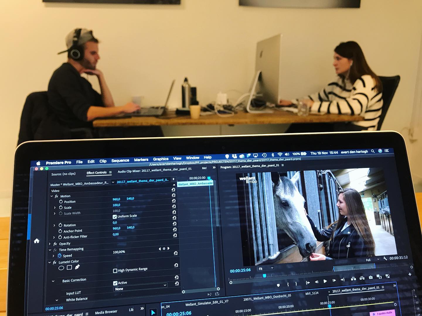 We did it! 17 video’s voor @wellantcollege in 2 weken tijd. Thanks crew. Thanks Wellantverantwoordelijken. #videoproduction #filmfactory