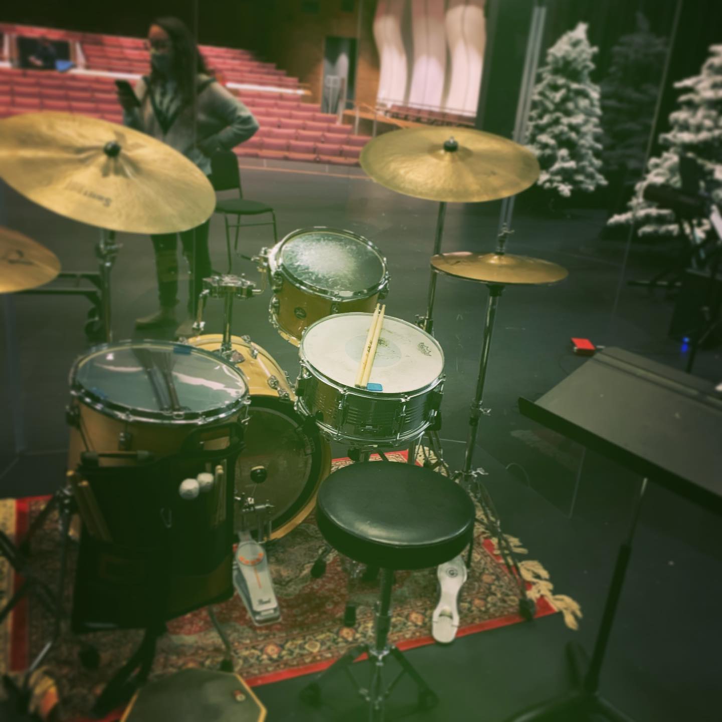 great fun recording Christmas music this weekend ⛄️