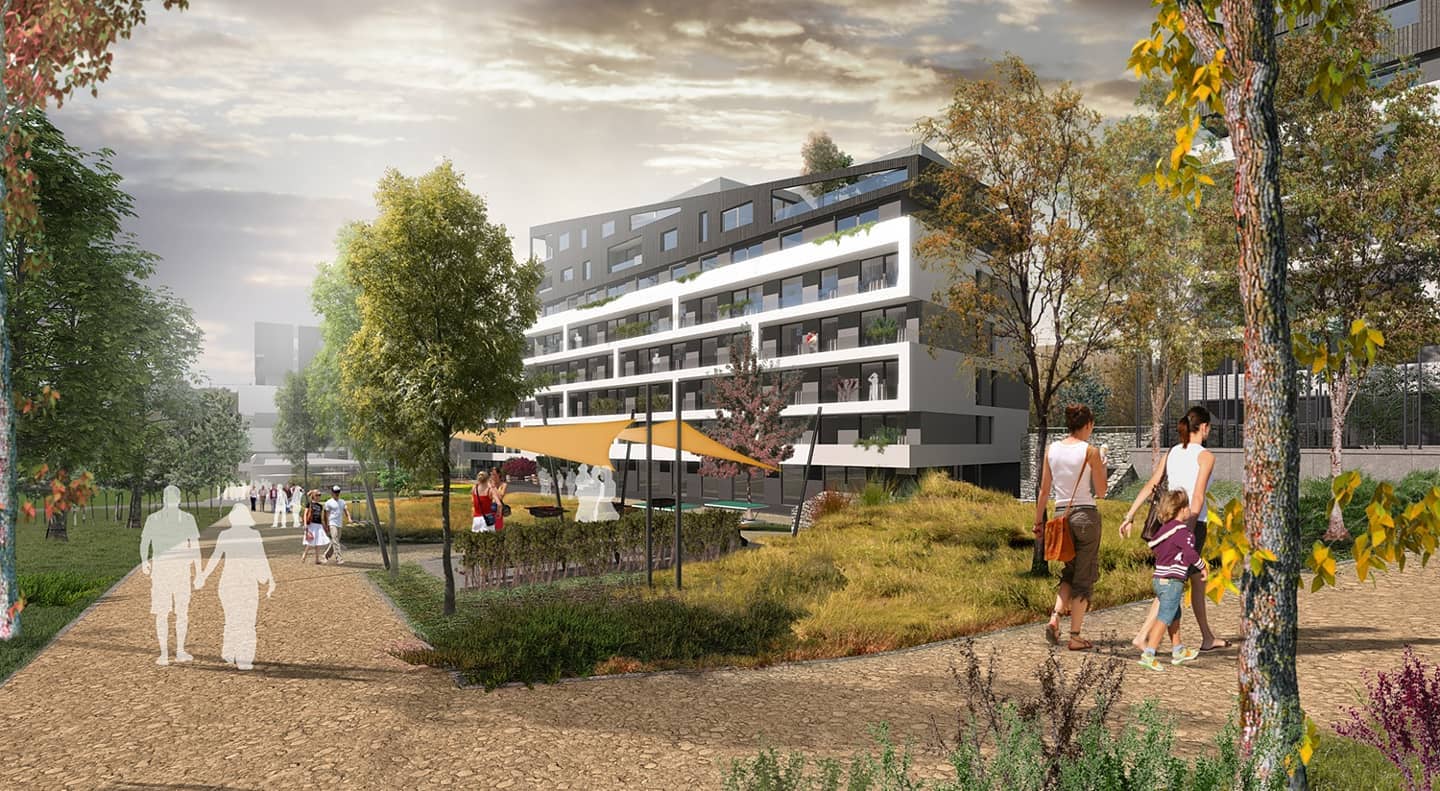 Future development designed by Atelier 3M. Visualization by Peter Zelnik.
________
Follow us @vstudio_sk
See more: LINK in PROFILE.
Tag a friend who might like it. ◉‿◉
________
#cgi #rendering #vray #visualization #vstudio #petozelo #photomontage #3dmodeling #architecturalpresentation #vizualizacia #realestate
#residental
#modernliving #livinginthenature #playgraund #livingbox #colorfull #livinginslovakia #apartments #newapartments #flatstyle #oportunity #chance #advertisment #architectural