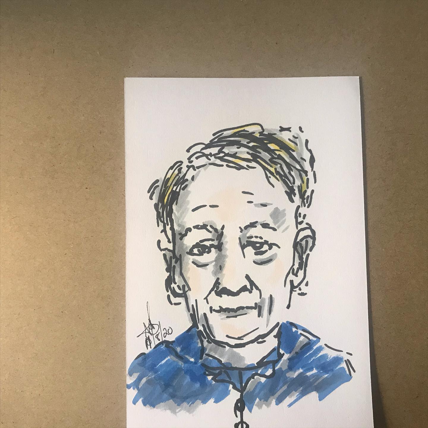 From my, “Postcard from Spirit” collection.
Spirit Portrait
Are you the recipient? Do you recognise some resemblance?
🙏❤️
#mediumship #spirit #spiritdrawing #spiritartists #psychicartists #spiritportraiture #precipitatedart #spiritportrait #spiritualawakening #spiritualists #spiritualistmedium #tranceart #spiritualart #spiritmedium #spiritualist #psychic #psychicmedium #spiritartdemonstration #psychicnewsmagazine #psychicartonline #platformmediumship #spiritart #psychicart #mentalmediumship #spiritualism #spiritportraits #spiritualgrowth