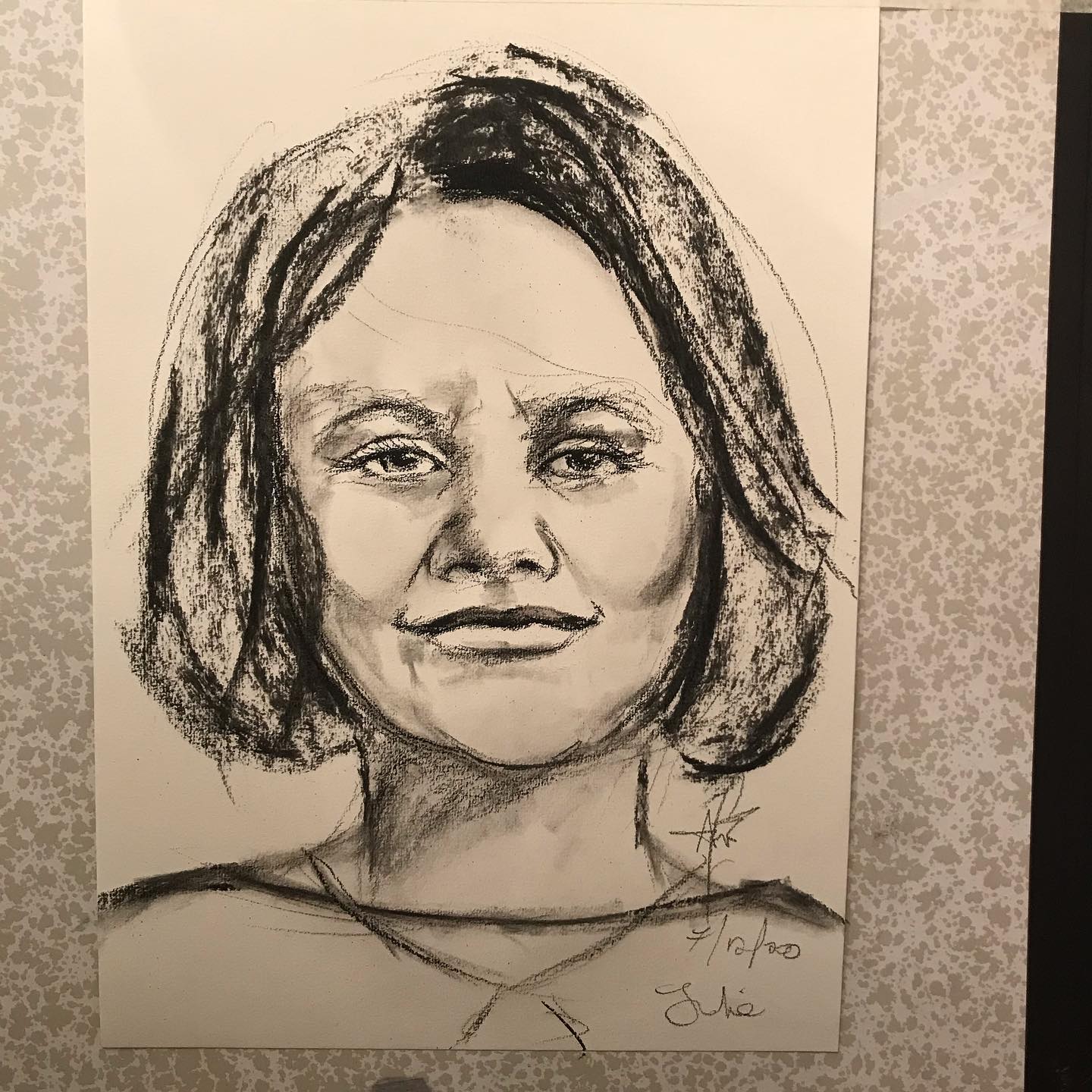 Spirit Portrait live online.
Recipient recognised some resemblance as mother in-law.
❤️
#mediumship #spirit #spiritdrawing #spiritartists #psychicartists #spiritportraiture #precipitatedart #spiritportrait #spiritualawakening #spiritualists #spiritualistmedium #tranceart #spiritualart #spiritmedium #spiritualist #psychic #psychicmedium #spiritartdemonstration #psychicnewsmagazine #psychicartonline #platformmediumship #spiritart #psychicart #mentalmediumship #spiritualism #spiritportraits #spiritualgrowth