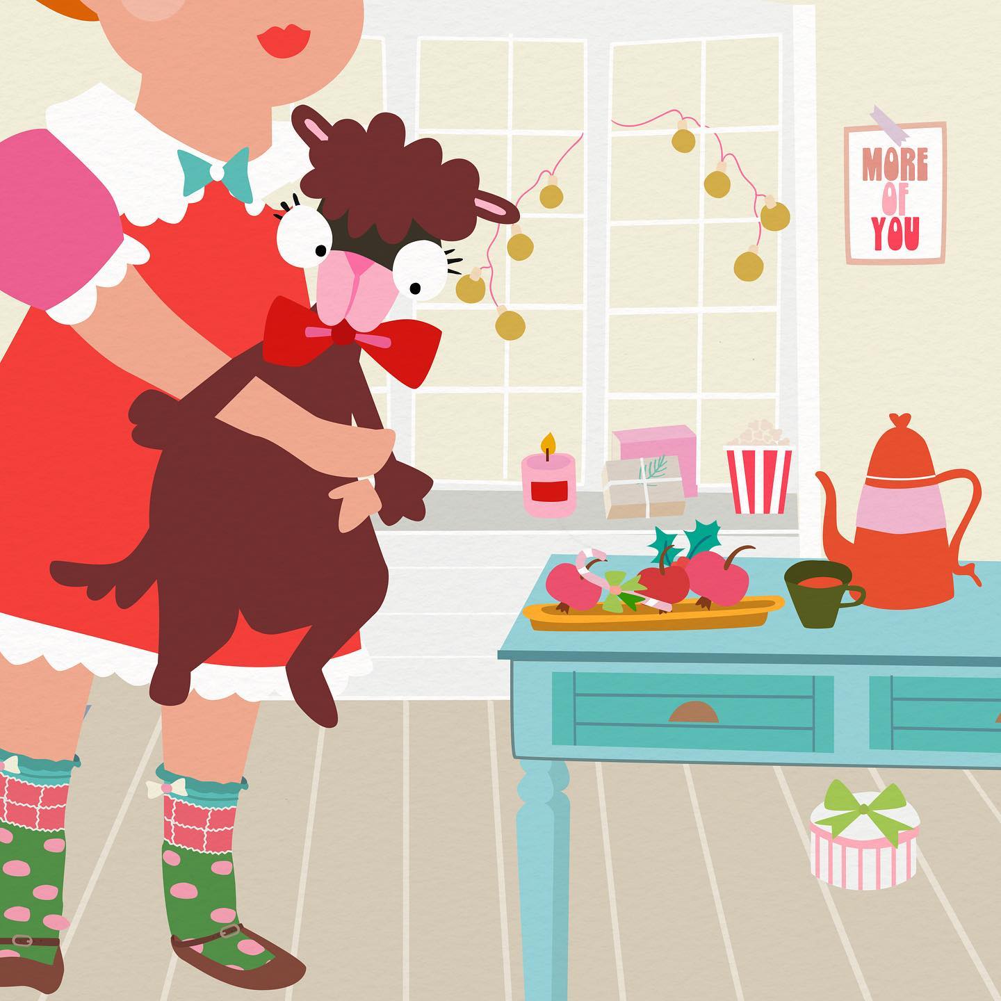 Noch 10 Tage bis Weihnachten... hast du eh schon alles geschmückt & stehen die Kekse bereit? Hier müssen wieder welche nachgebacken werden... schon alle weg!
.
#lolabrennt #wild #love #illustration #cookies #mehrfarbeimleben #christmasallaround #shopsmall #artthatmakesyouhappy