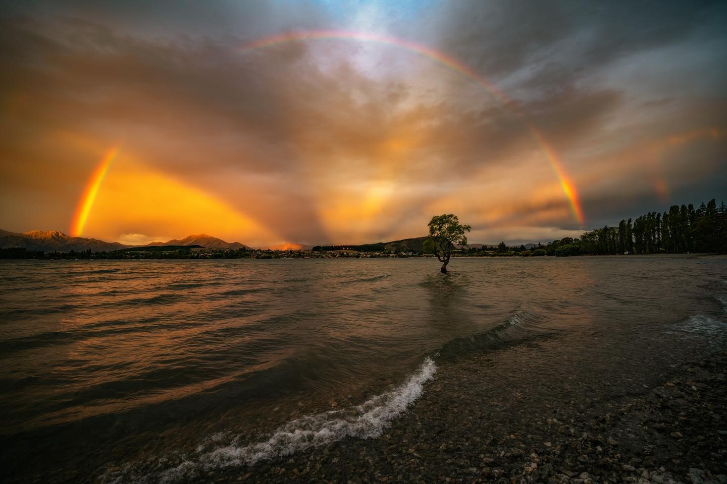 This image was captured at the beginning of summer on a day that promised to be crazy hot! So hot, I had a sun stroke and spent the afternoon in bed totally lifeless and finding it difficult to convince myself to go out for a sunset shoot! I mean, I was at Lake Wanaka! Anything would be good here... right?? I’ll be honest I had convinced myself to ignore the sunset and gotten ready to watch some none sense telly.
.... and then the clouds rolled in booming with thunder so loud and rain so heavy that I literally ran all the way down to the lake with my camera and umbrella!!
🌧 ☔️ 🌈
.
.
.
.
#wanaka #wanakatree #newzealandroadtrip #newzealandadventures #purenewzealand #newzealandwander #moodygrams #rainbow #lake #tree #jaw_dropping_shots #nature_timeless #landscape_perfection #raw_allnature #raw_skies #rebel_sky #womencapturemagicnatureloop #newzealandlandscape #igers #ig_captures #ig_newzealand #ig_podium #nature_skyshotz #sony #sky_marvels #sky_brilliance #skyporn #exceptional_pictures #1killershot #1skyshot