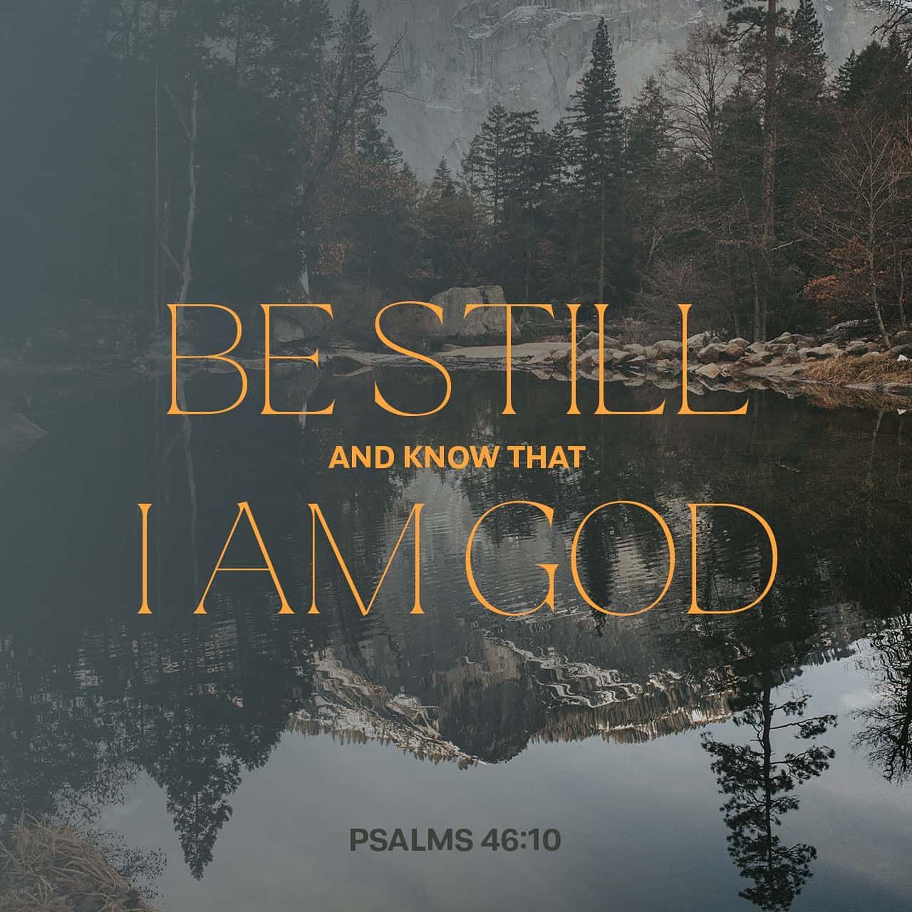 Wishing you all the moments of stillness you need today.
.
I love thinking of this verse less as two steps, and more as a statement of fact: when we are still, we know that I AM is God, governing His creation as divine Love.
.
#bestill #bestillandknow #quedensequietos #Godisgood #Diosesbueno