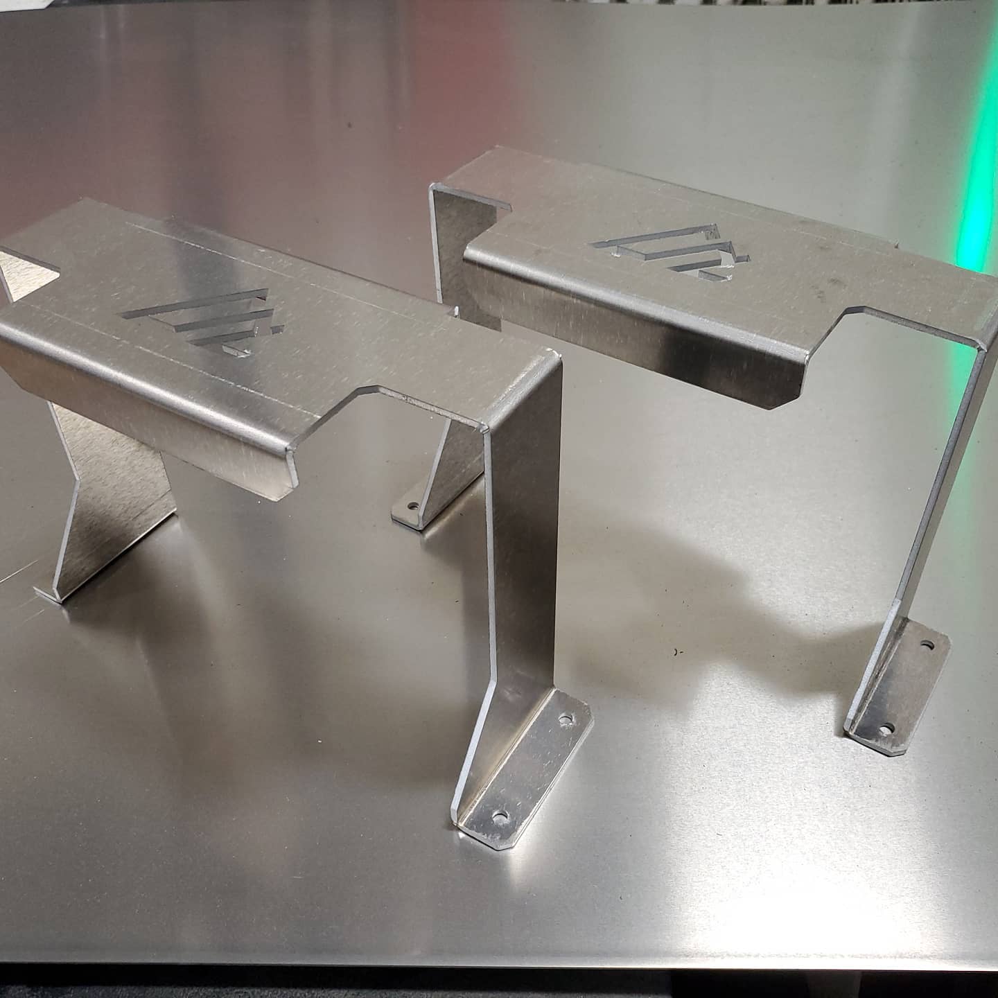 Sweet battery mounts we made for a great client.