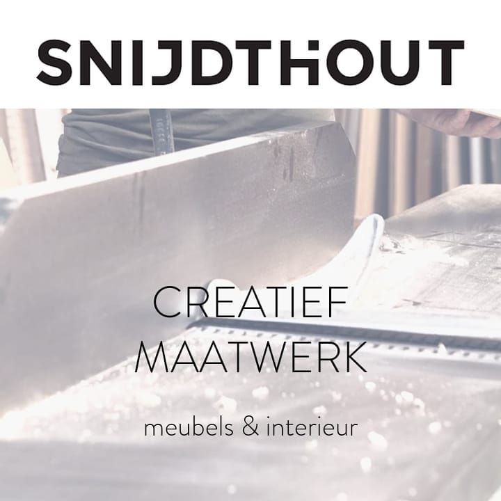 De nieuwe website is live! www.snijdthout.nl #snijdthout #nieuwewebsite #creatiefmaatwerk #meubelmaker #interieurbouw