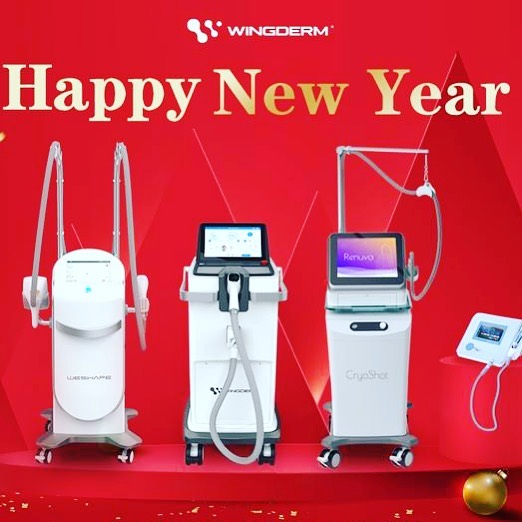joyeuses fêtes avec wingderm
laser de resurfacing, radiofréquence et épilation