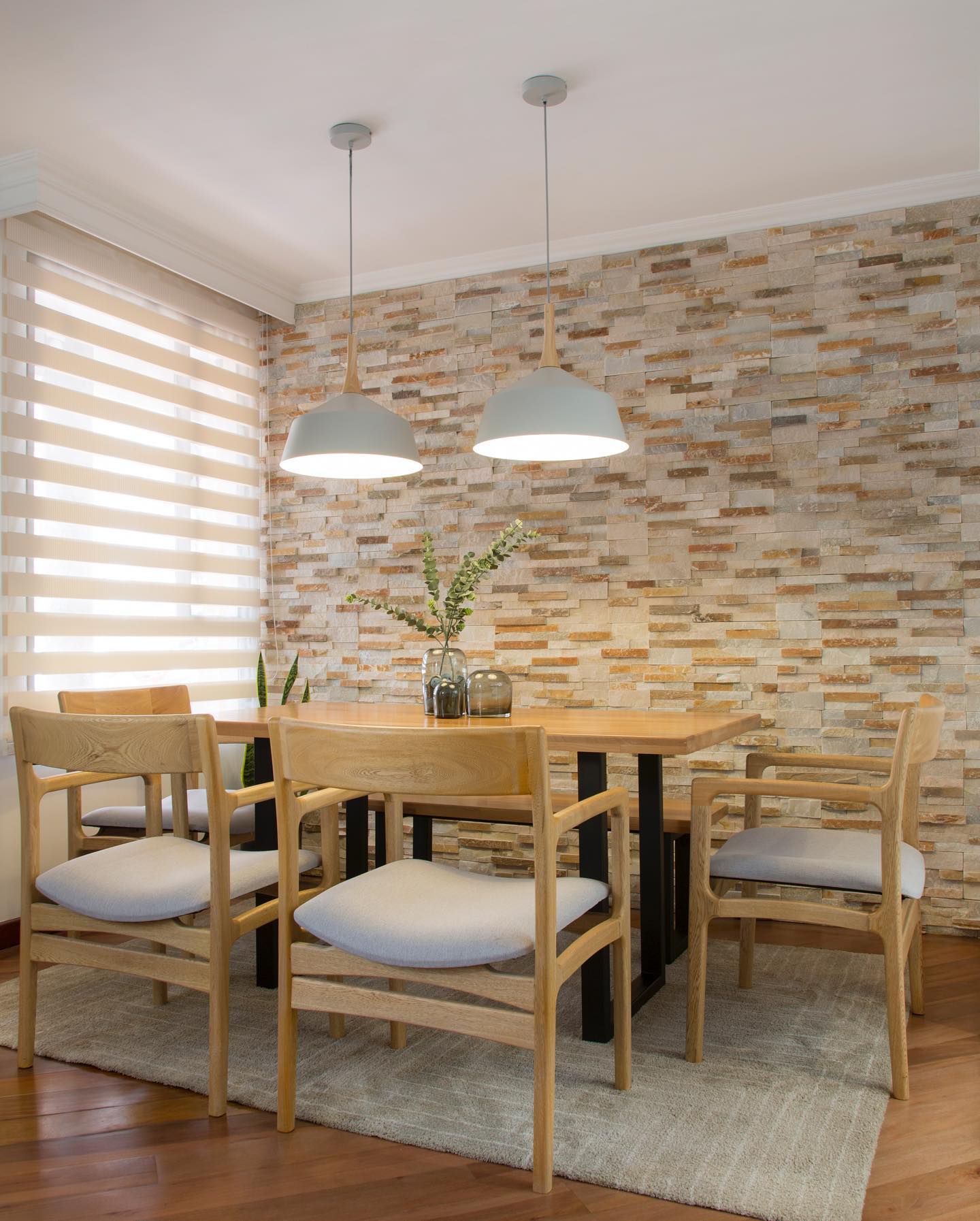 Dining Room reveal! -finally!!
The story behind this house renovation, is that we started demolition last March without knowing that two weeks later, Covid-19 would freeze Colombia with a 3 month quarantine. It took us the rest of 2020, two more quarantines, lots of restrictions and a huge amount of patience to be able to complete the whole house. BUT having fantastic clients like Carlos and Johanna @carpeviv and an awesome team working together through a pandemic, made it possible to finally finish this beautiful project!
Excited to show you the rest of the house!! More pictures coming soon!
~
Fotos del comedor! (finalmente!!)
La historia detrás de esta remodelación, es que empezamos a demoler en Marzo del año pasado, sin saber que dos semanas después el Coronavirus iba a congelar a Colombia en una cuarentena de 3 meses. Nos tomó el resto del 2020, dos cuarentenas más, montones de restricciones y una gran cantidad de paciencia para poder completar toda la casa. PERO el tener clientes súper geniales como Carlos y Johanna y un fantástico equipo, trabajando juntos a lo largo de la pandemia, hizo posible que lográramos finalmente terminar este hermoso proyecto!
Ya quiero mostrarles el resto de la casa!! Más fotos en camino!
Pics @juanrondon
#pampeliskadesign
#renovationproject
#remodelacion
#newdiningroom #nuevocomedor
#aremodelar
#interiordesign
#diseñodeinteriores
#interior
#deco