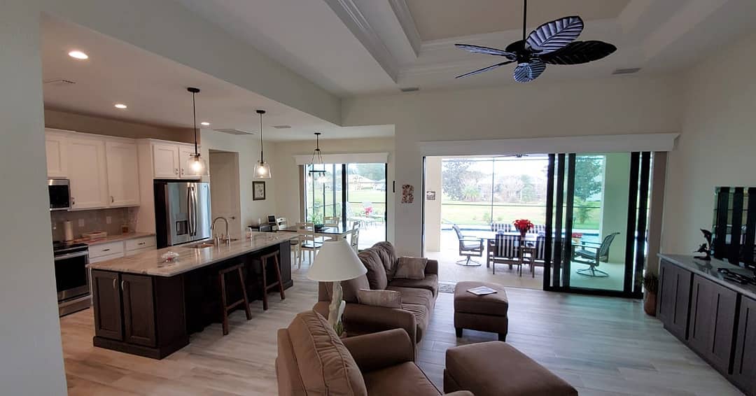 The interior of this Bermuda is looking pretty cozy!
A special thank you to our wonderful customers for letting us show their beautiful home ๐ก๐
.
.
.
.
#qualityhomesofpc #qualitybuilt #bermudamodel #swflliving #floridahome #customhomebuilder #customhome #openfloorplan #woodlooktile #pooldesign #interiordesign