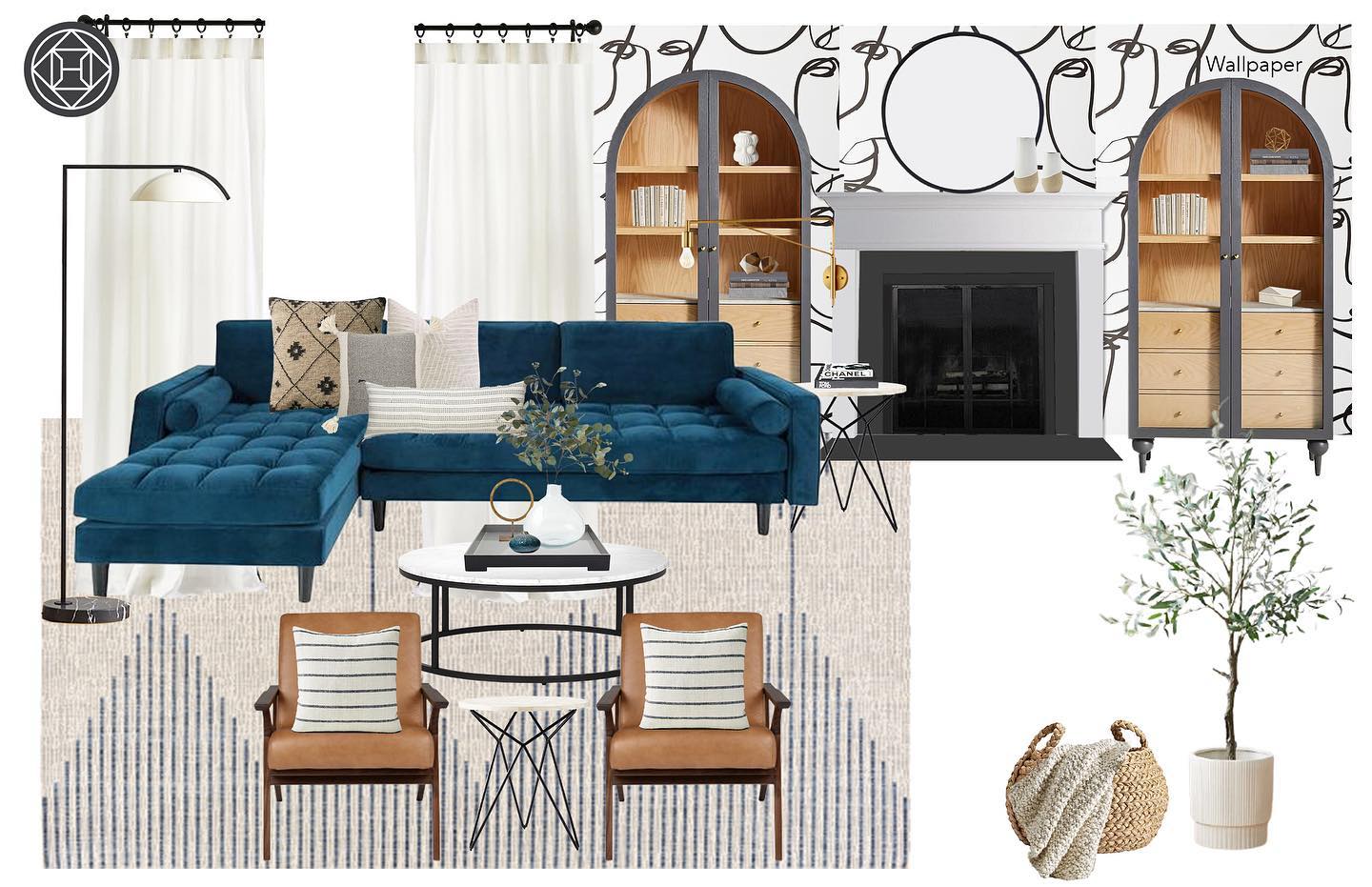 I’m SO happy how this Concept turnout! Midcentury Modern living room with the fabulous “Drop It Modern Femme” wallpaper from West Elm -that I’ve been wanted to use for a while- and one of my fav products at this moment, the “Fern Storage Cabinet” from Anthropologie. Story with more product details!
~
MUY Feliz con el resultado de este concepto! Sala Midcentury Modern con el fabuloso papel de colgadura “Drop It Modern Femme” de West Elm (que hace rato quería utilizar) y uno de mis productos favoritos en este momento, el armario “Fern Storage” de Anthropologie. Story con más detalles de los productos!
#pampeliskadesign #havenly #havenlyconcepts #havenlydesigners #interiorinspo #interiorinspiration #interiordesigner #interieur #livingroomdesign #livingroomdecor #decoidea #ideasdecoracion #ideasinteriorismo #decoracionsala
@westelm
@anthropologie
@cb2
@crateandbarrel
@article
@suryasocial
@potterybarn
@perigold
@loloirugs
@luluandgeorgia
@covegoods
@anthroliving