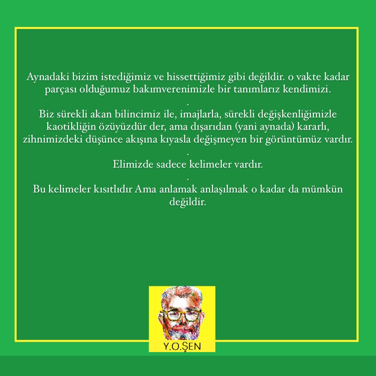 Eski paylaşımdan kesit 🍀