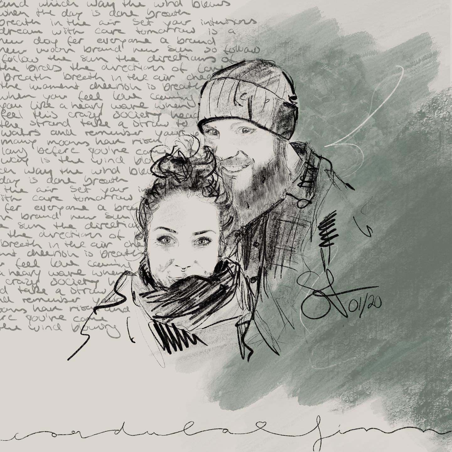 V O R L A G E // DIGITAL ARTWORK
DATE 01/21
@fi_spr und @nichtzuvielundnichtzuwenig
haben das Foto aus meiner 🔥 Story gewonnen 😍
Viel Freude damit 🍀
Der Text im Hintergrund ist ein Lied, das die beiden verbindet.. es erinnert sie an ihre Ausflüge mit ihrem Bus 🙌🏼
Xavier Rudd - follow the sun
Gefällt es euch?
#logo #communicatondesign #designerfeed #designcommunity #logoideas #creativity #create #minimallogo #logoentwicklung #freelance #freelancerlife #work #artwork #art #graphicdesign #grafikdesign #kommunikationsdesign #corporatedesign #typography #typographydesign #digitalart #procreate